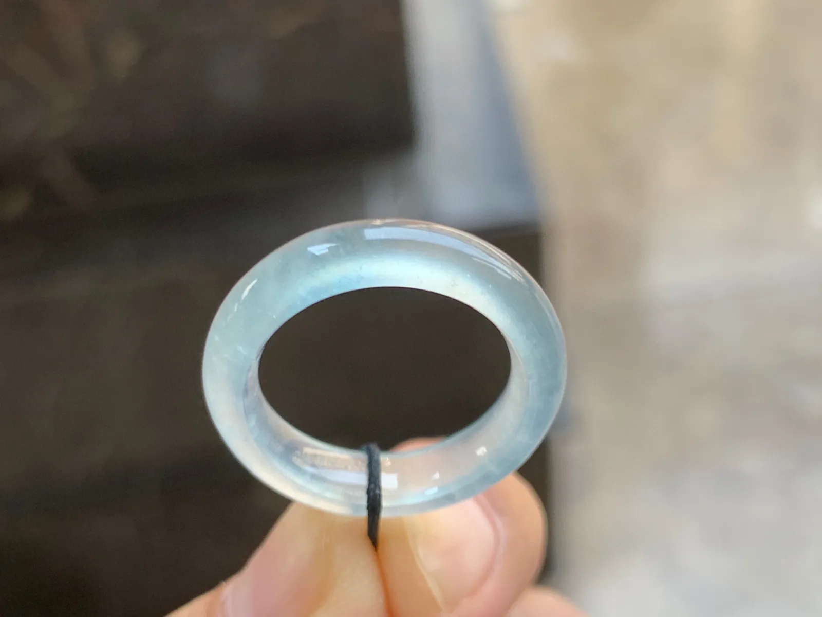冰种指环 透亮起光