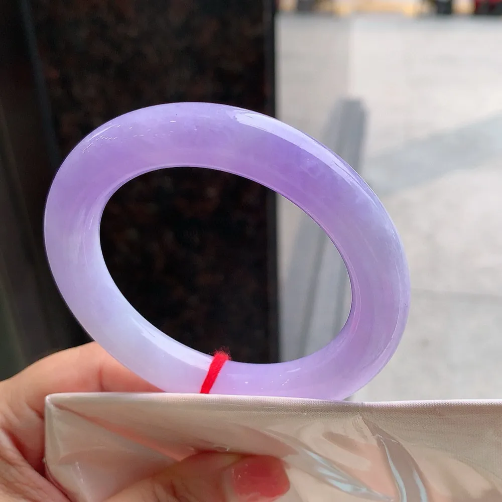 圆条满圈紫罗兰 微棉线不明显 尺寸:54.4/10.9 超美️️