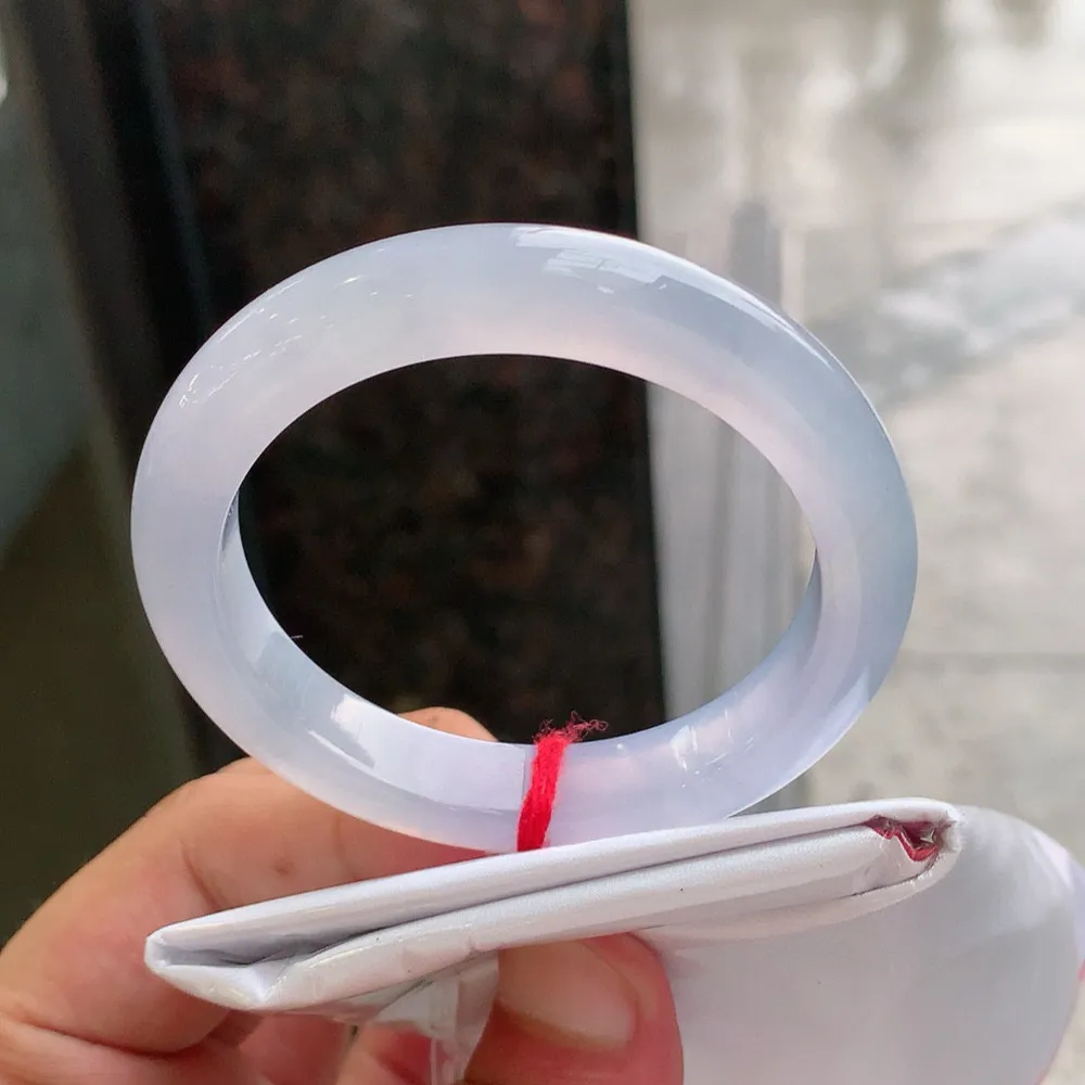 正圈冰玻紫罗兰 微纹 尺寸:51.1/9.8/7.9 种色俱佳
