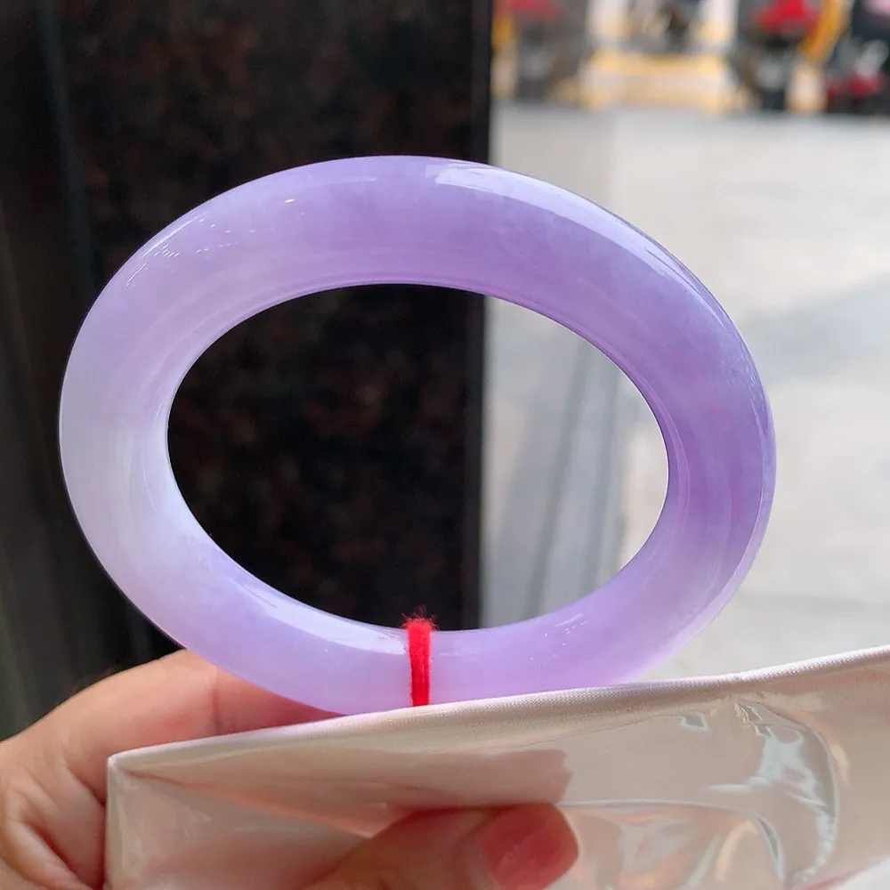 圆条满圈紫罗兰 微棉线不明显 尺寸:54.4/10.9 超美️️