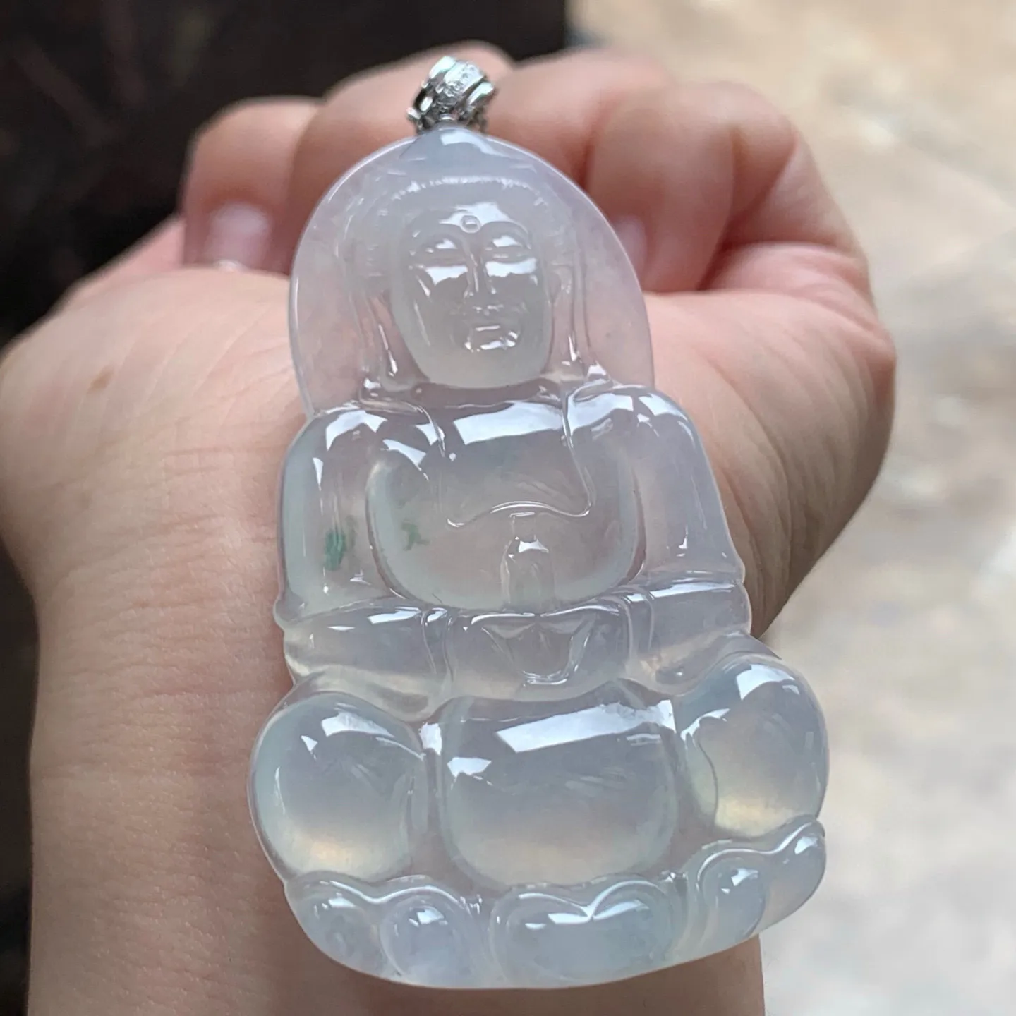 冰种观音
清爽 金扣
