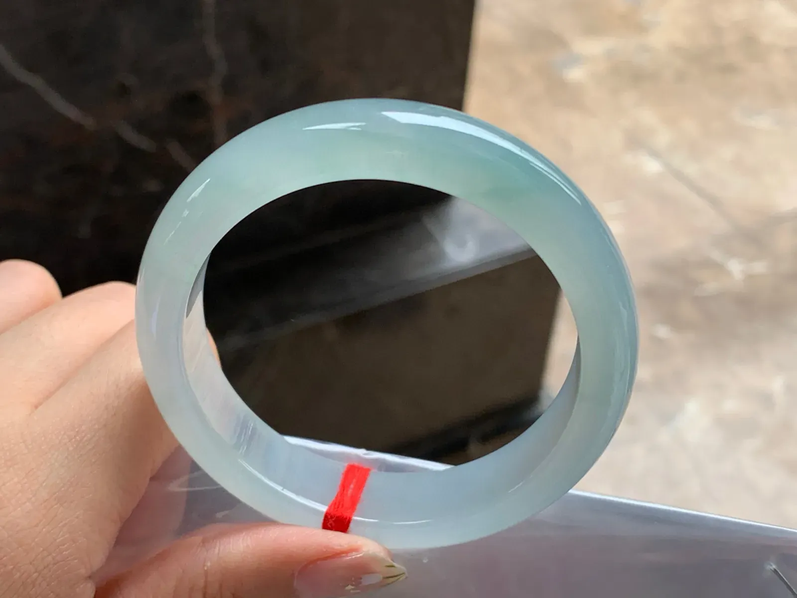 56.5-13.4-8.8

冰晴手镯^_^水润 冰透