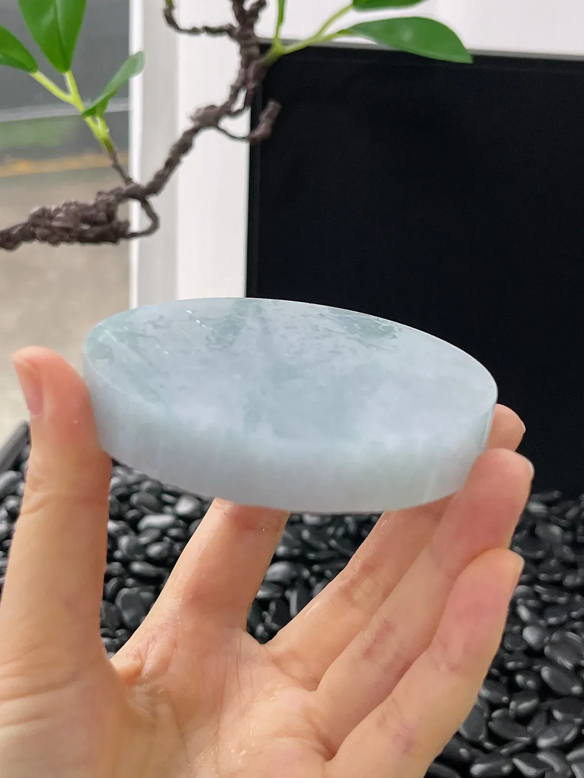 翡翠镯饼，⭕️正圈最大做58，圆条最大做54