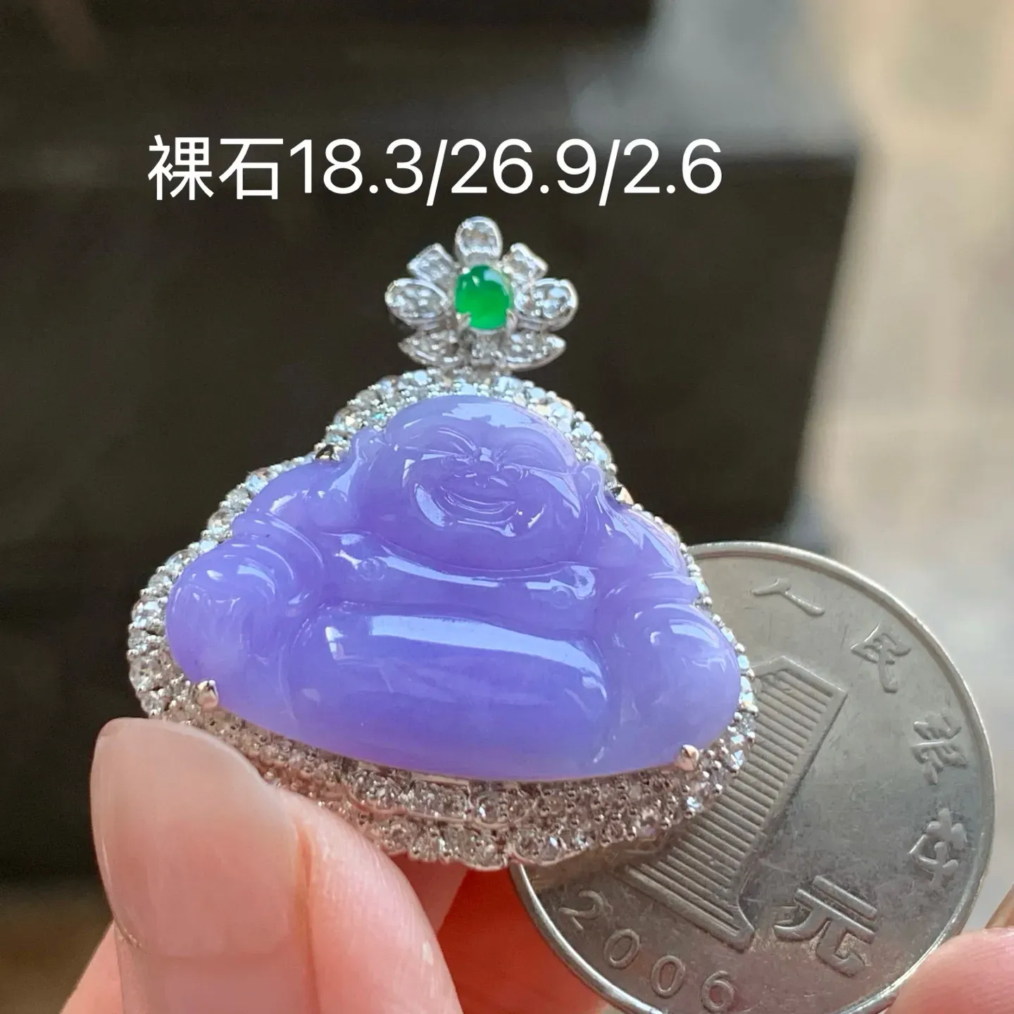 春色坐佛
 颜色浓郁～