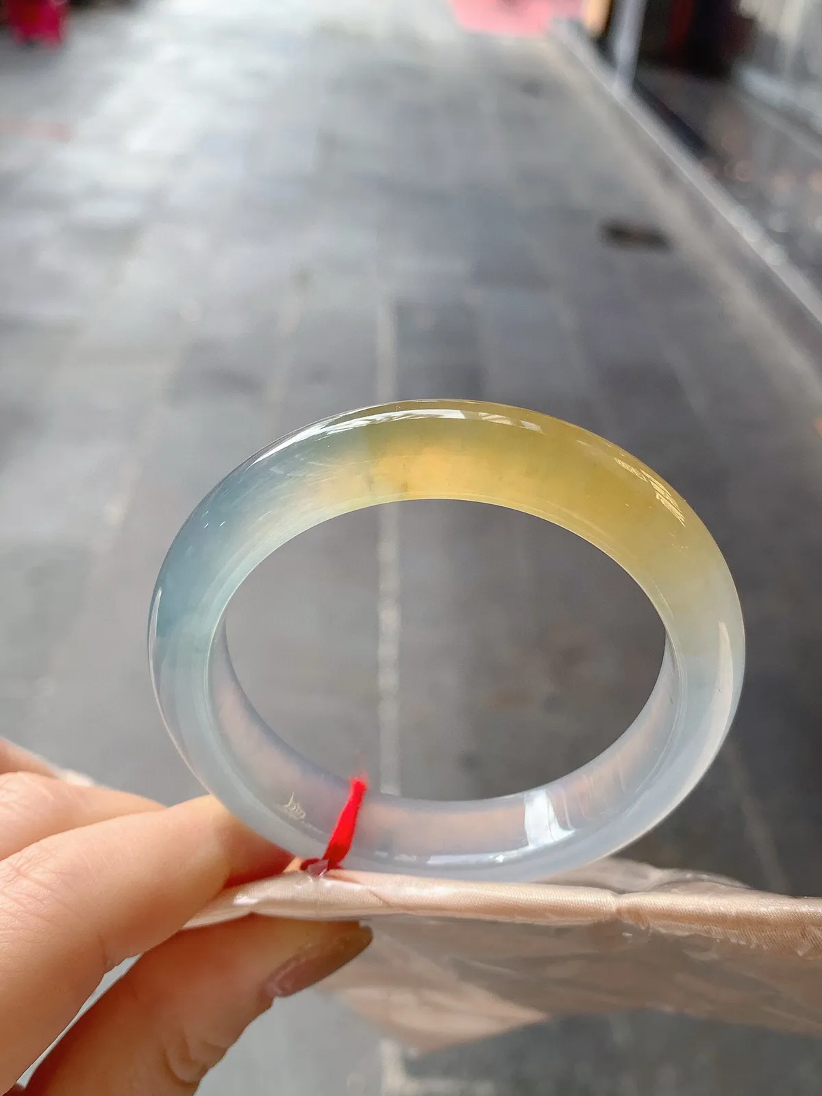 冰黄手镯
种老50.8/11.9/8mm
