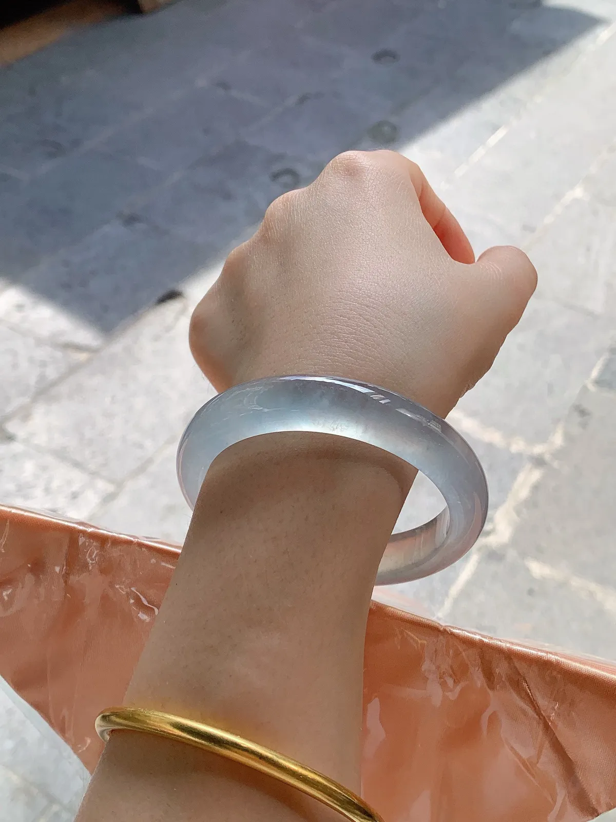 高冰手镯
种老 55.5/12.4/8.4mm