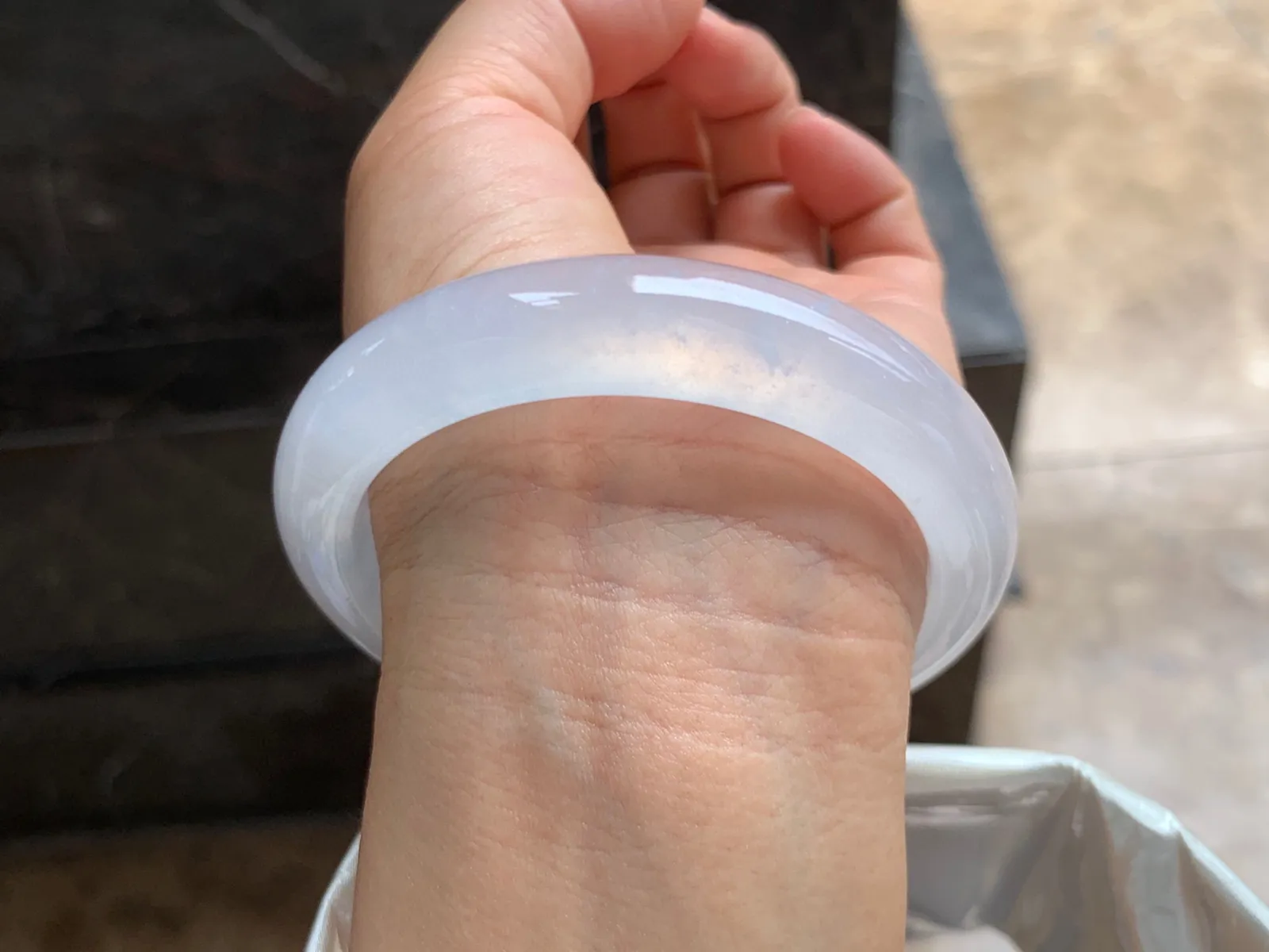 58-13-9mm
冰种手镯 冰味十足～纯纯的 实物更好看