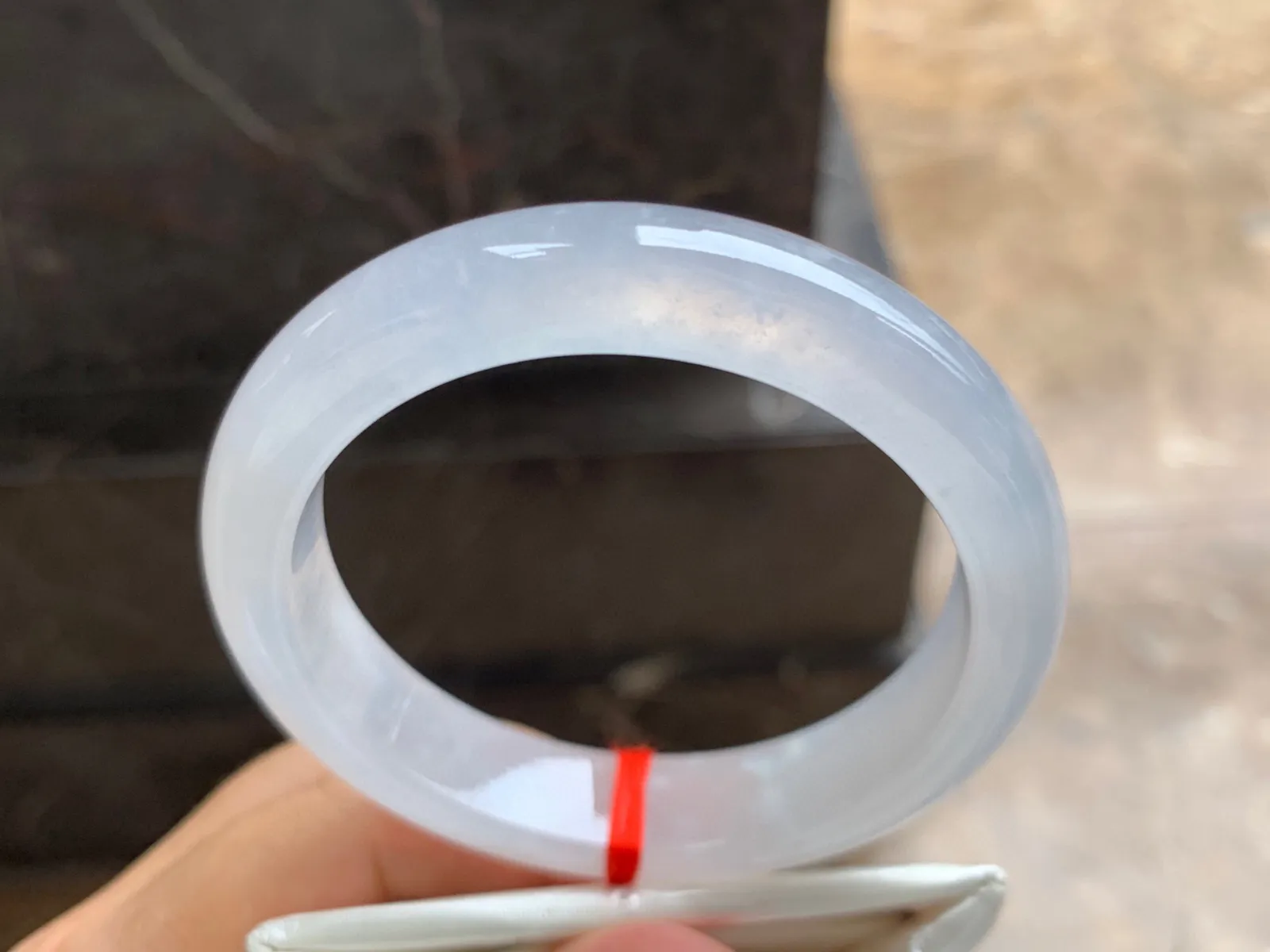 58-13-9mm
冰种手镯 冰味十足～纯纯的 实物更好看