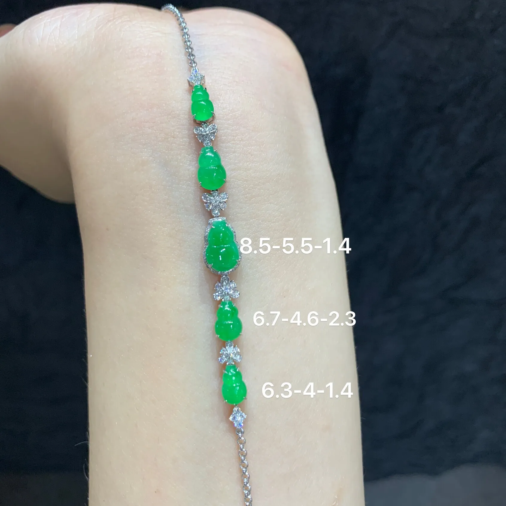 满色精美葫芦手链