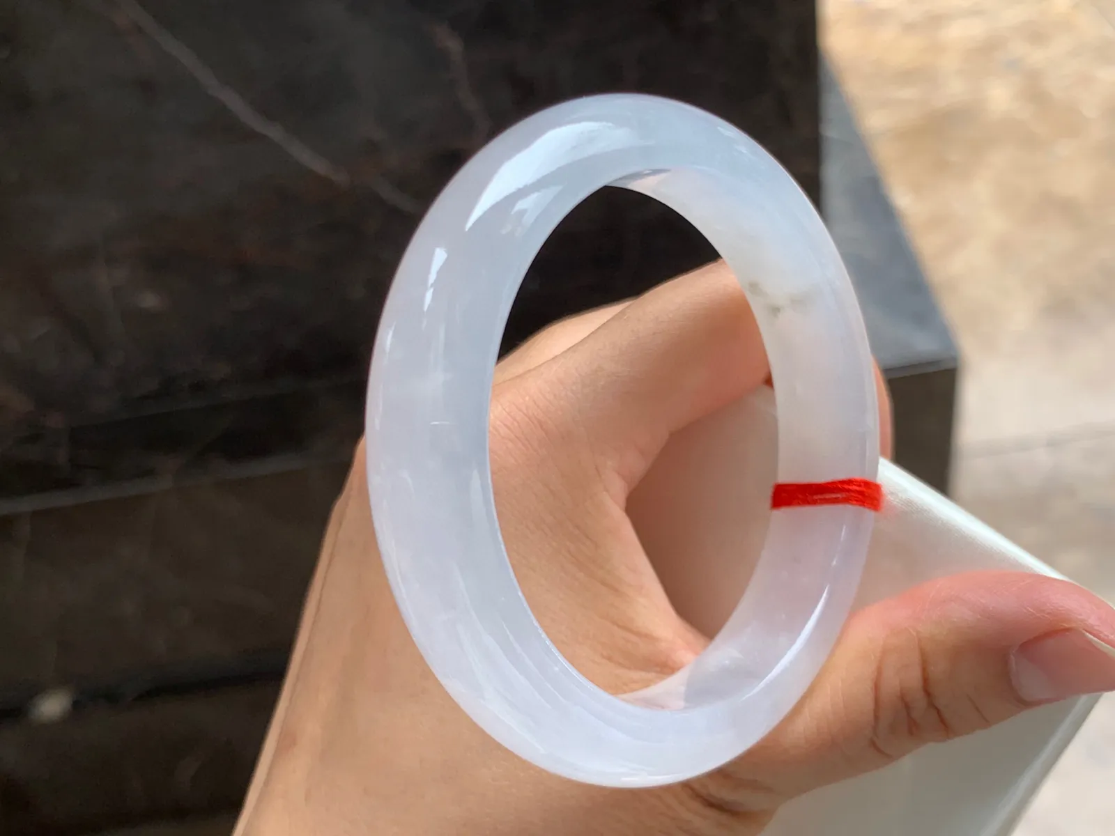 58-13-9mm
冰种手镯 冰味十足～纯纯的 实物更好看