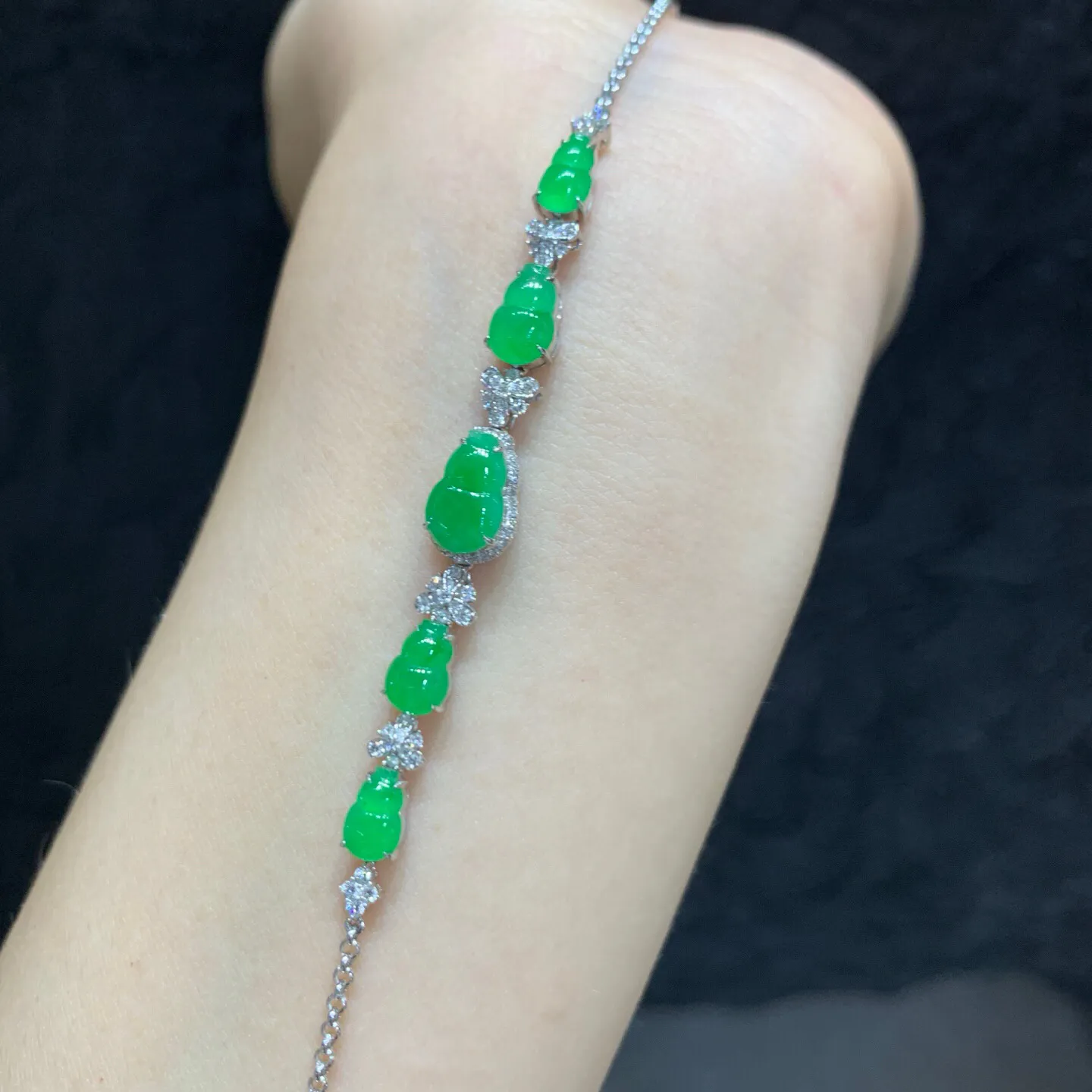 满色精美葫芦手链