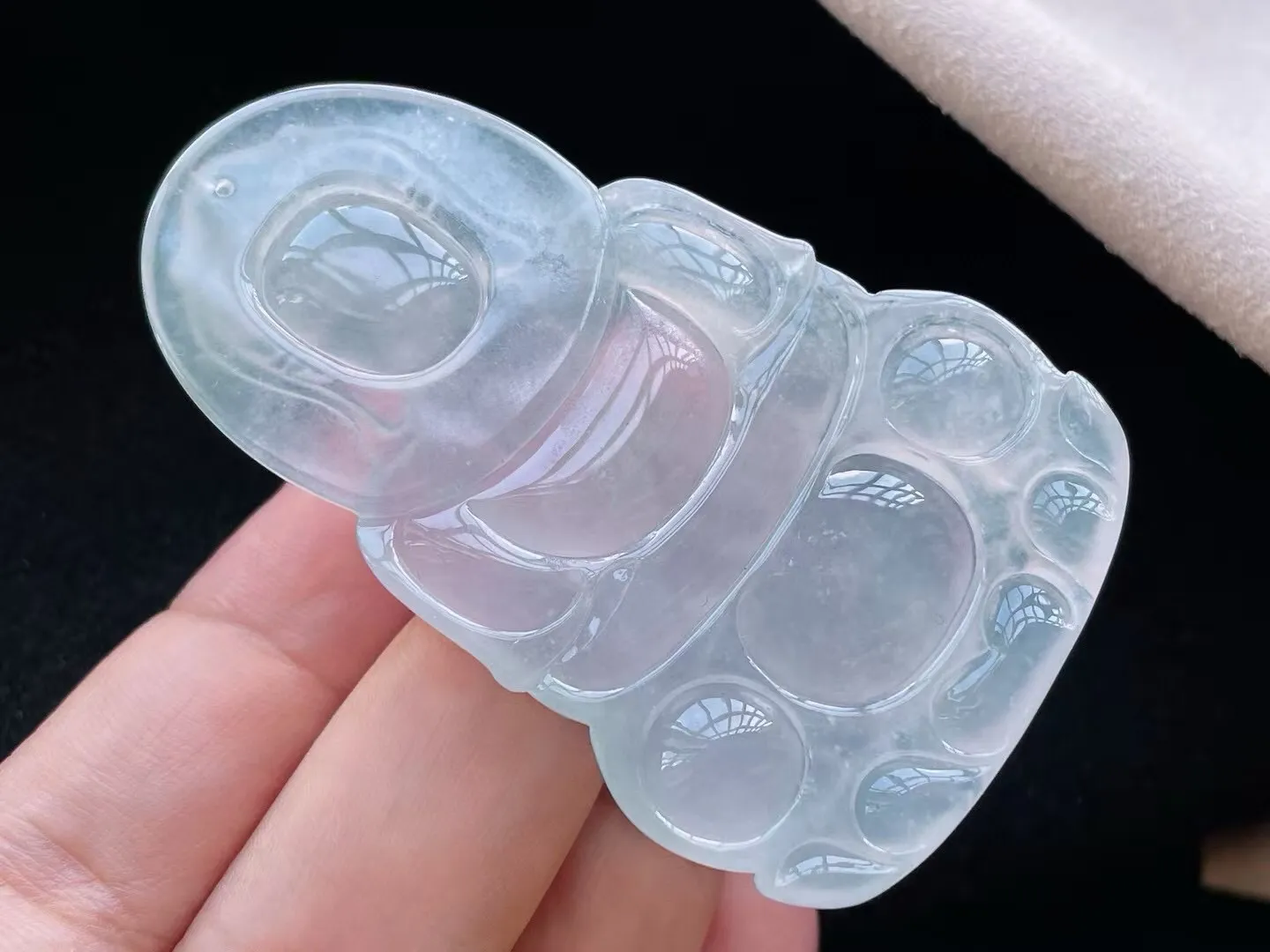 冰种正观音吊坠