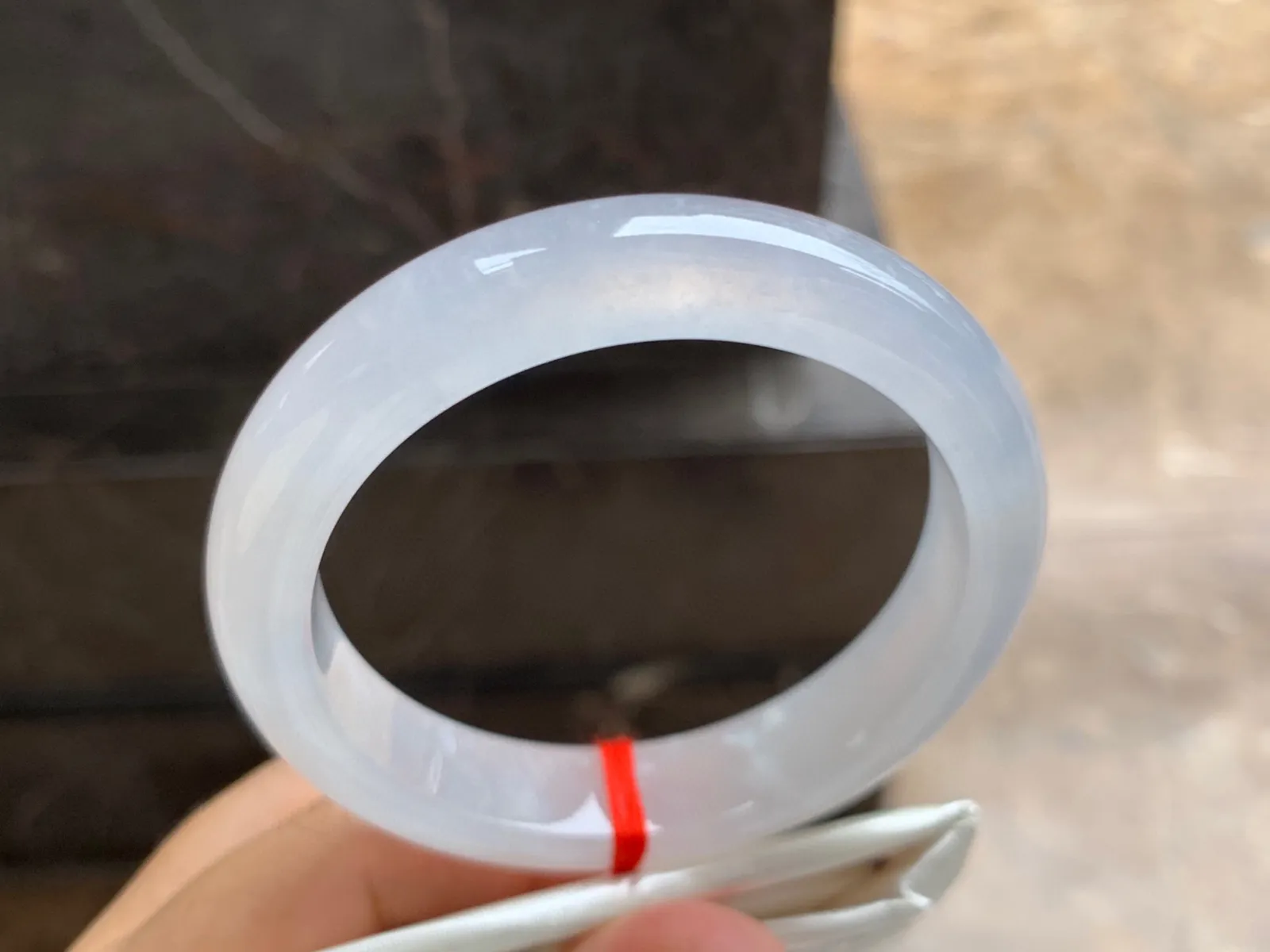 58-13-9mm
冰种手镯 冰味十足～纯纯的 实物更好看