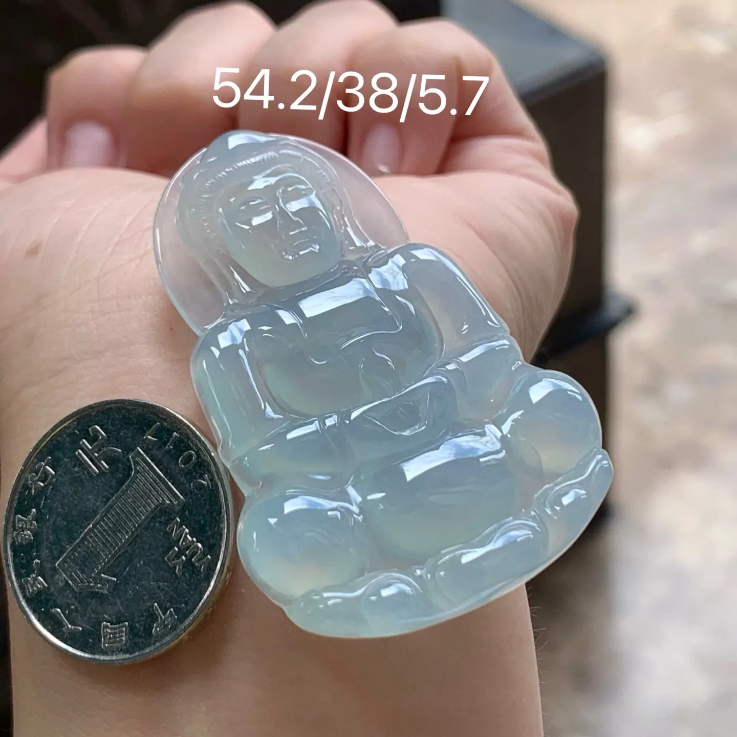 糯冰观音
 佩戴大气～