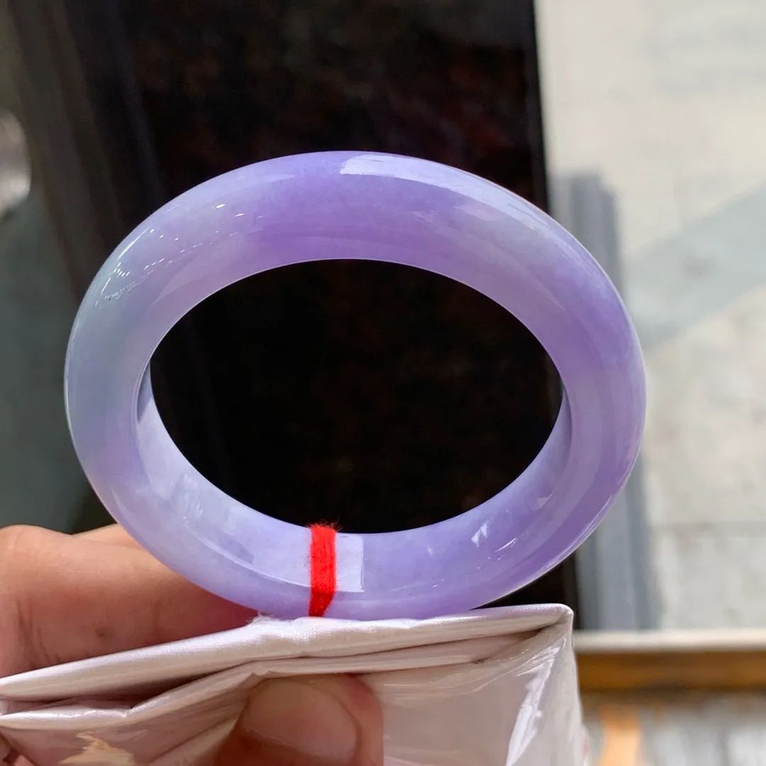 正圈一大圈紫罗兰 天然棉根 尺寸:49.9/12.2/9.1 超美