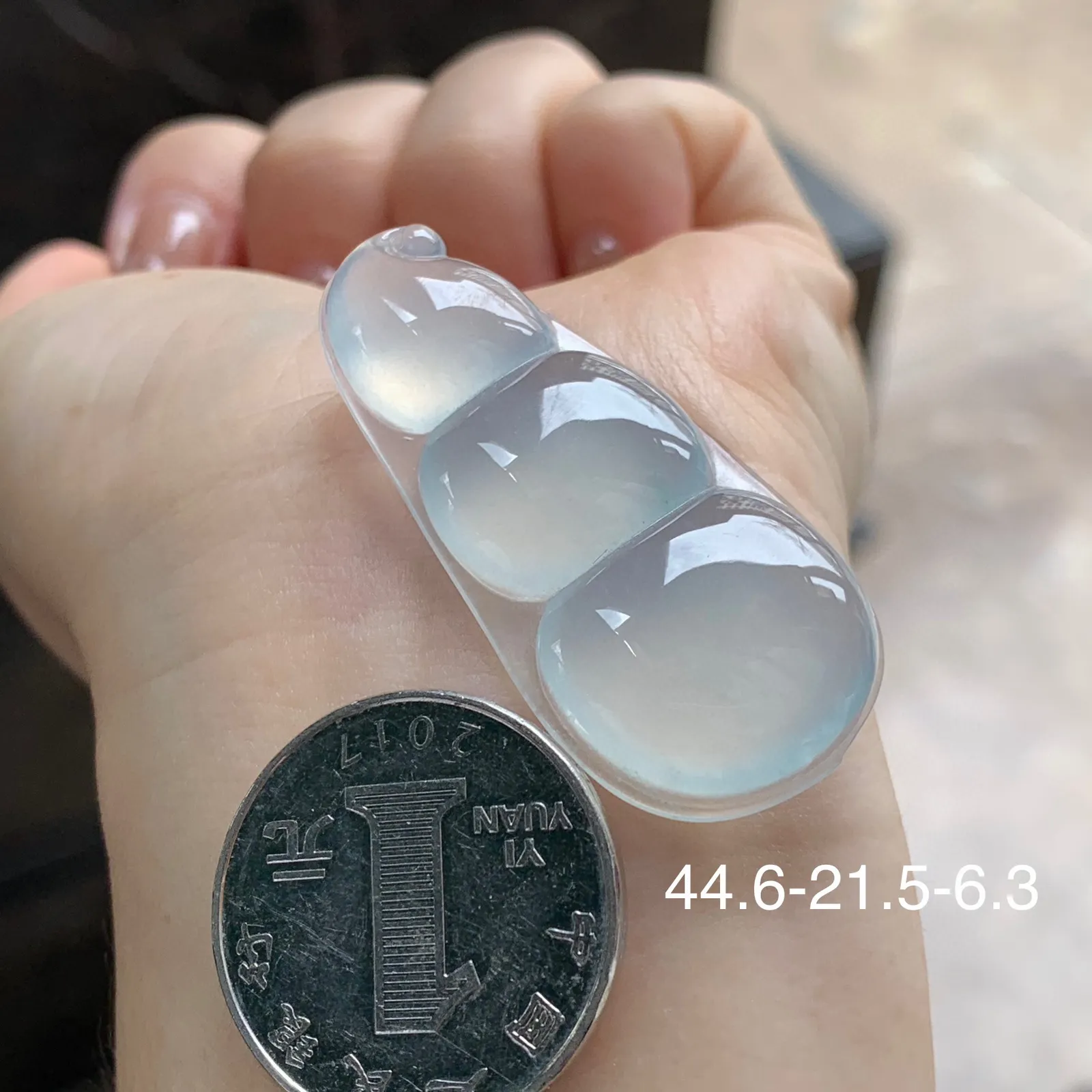 冰种大福豆
福气满满～很大件