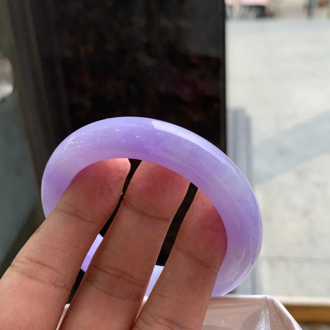 正圈一大圈紫罗兰 天然棉根 尺寸:49.9/12.2/9.1 超美