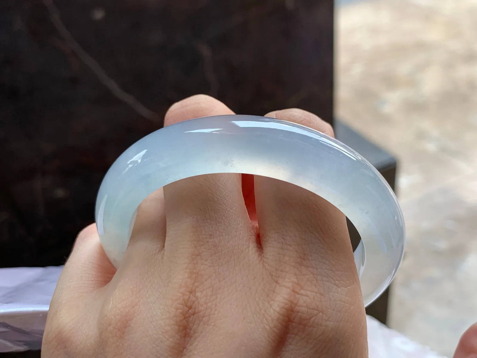 冰黄手镯
57.7/12/8.9mm