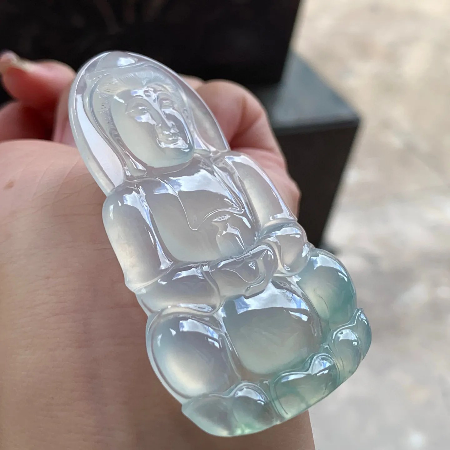 冰种观音
种老水足 大气