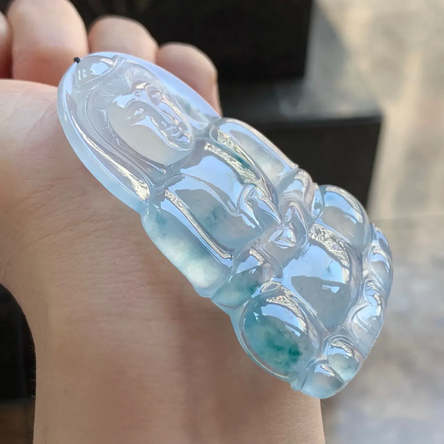 冰种飘花观音
种好水足 大气