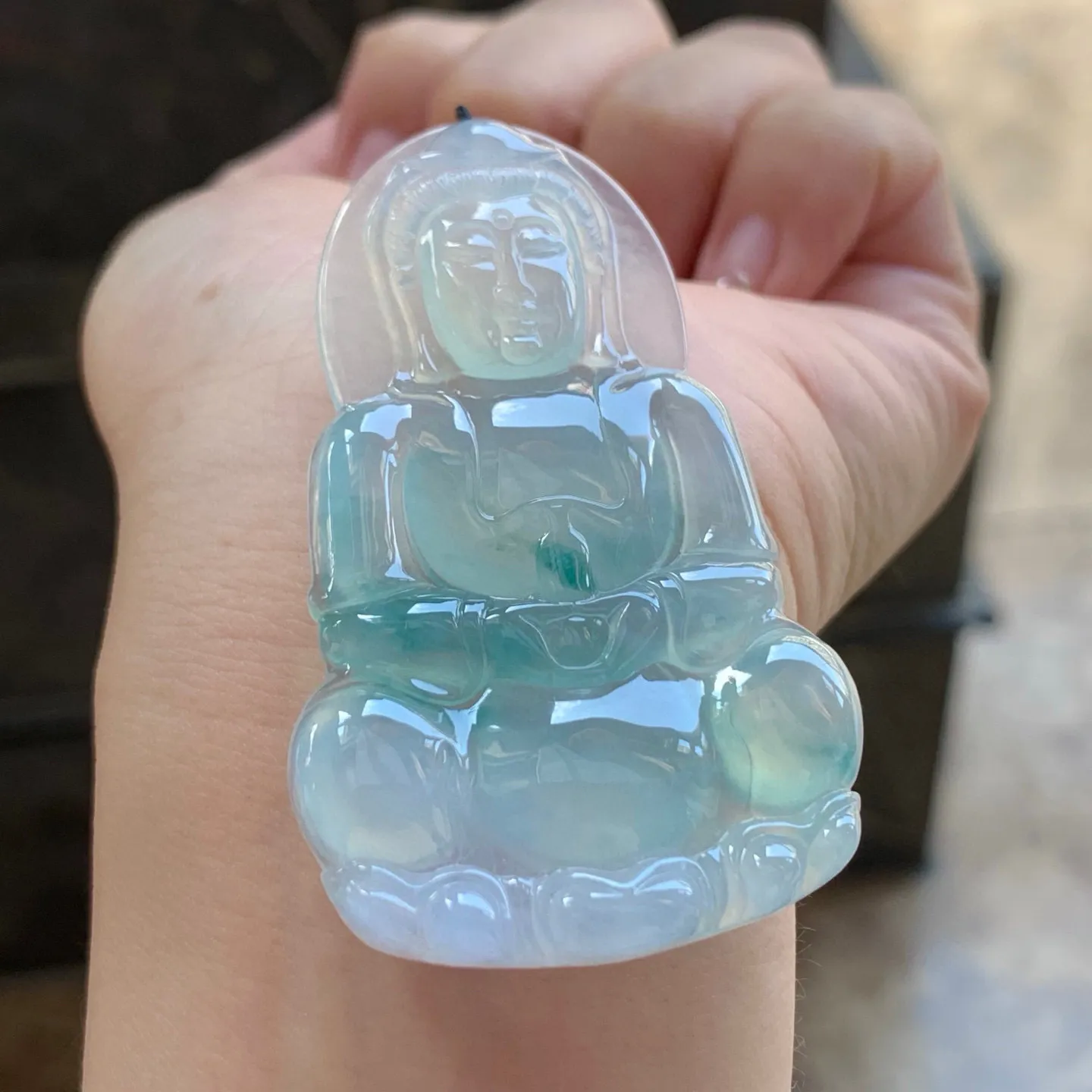 冰种飘花观音