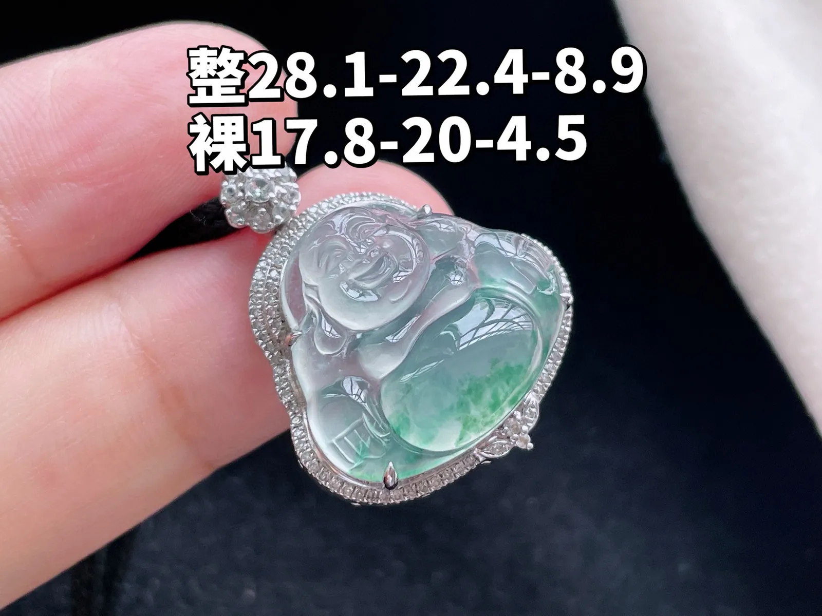 18K 冰种飘花·佛公

整28.1-22.4-8.9
裸17.8-20-4.5