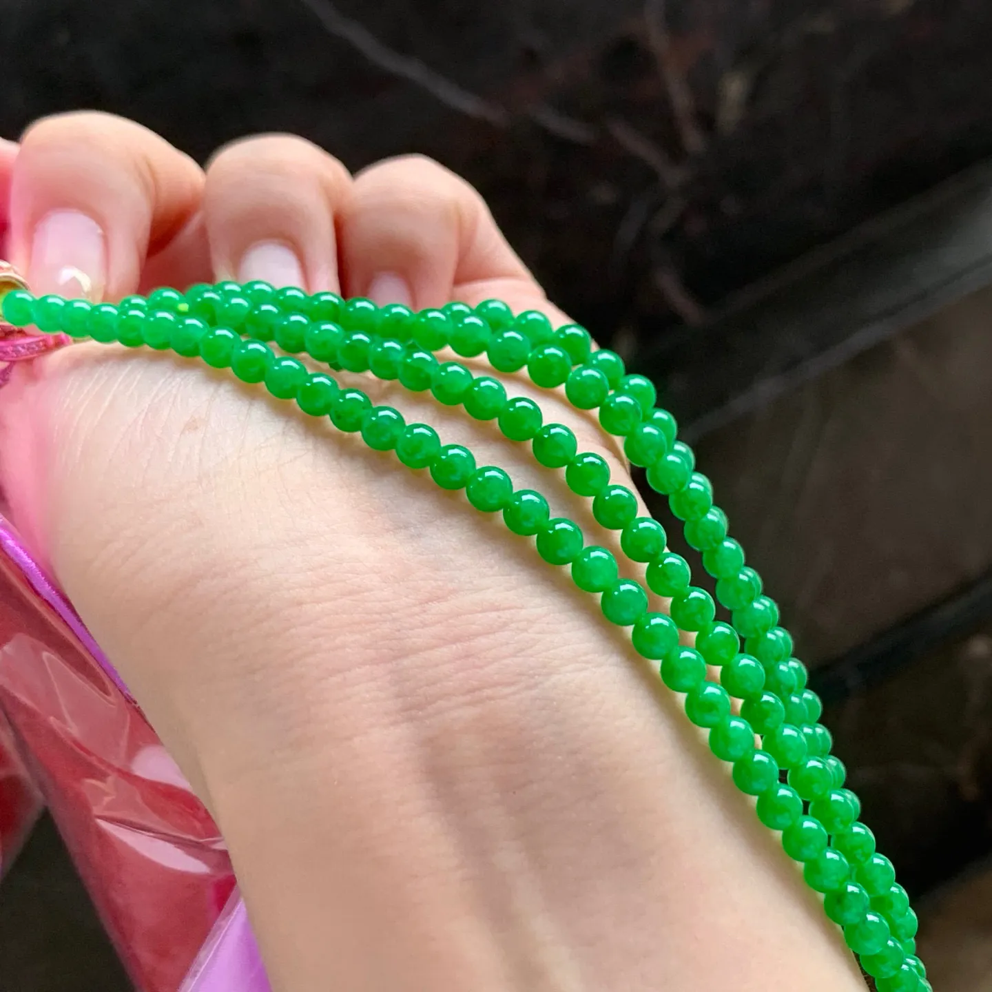 辣绿珠链
颜色漂亮 干净清爽