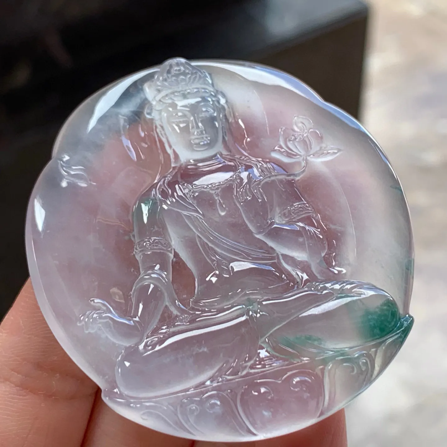 高冰飘花观音
种老水足 大气