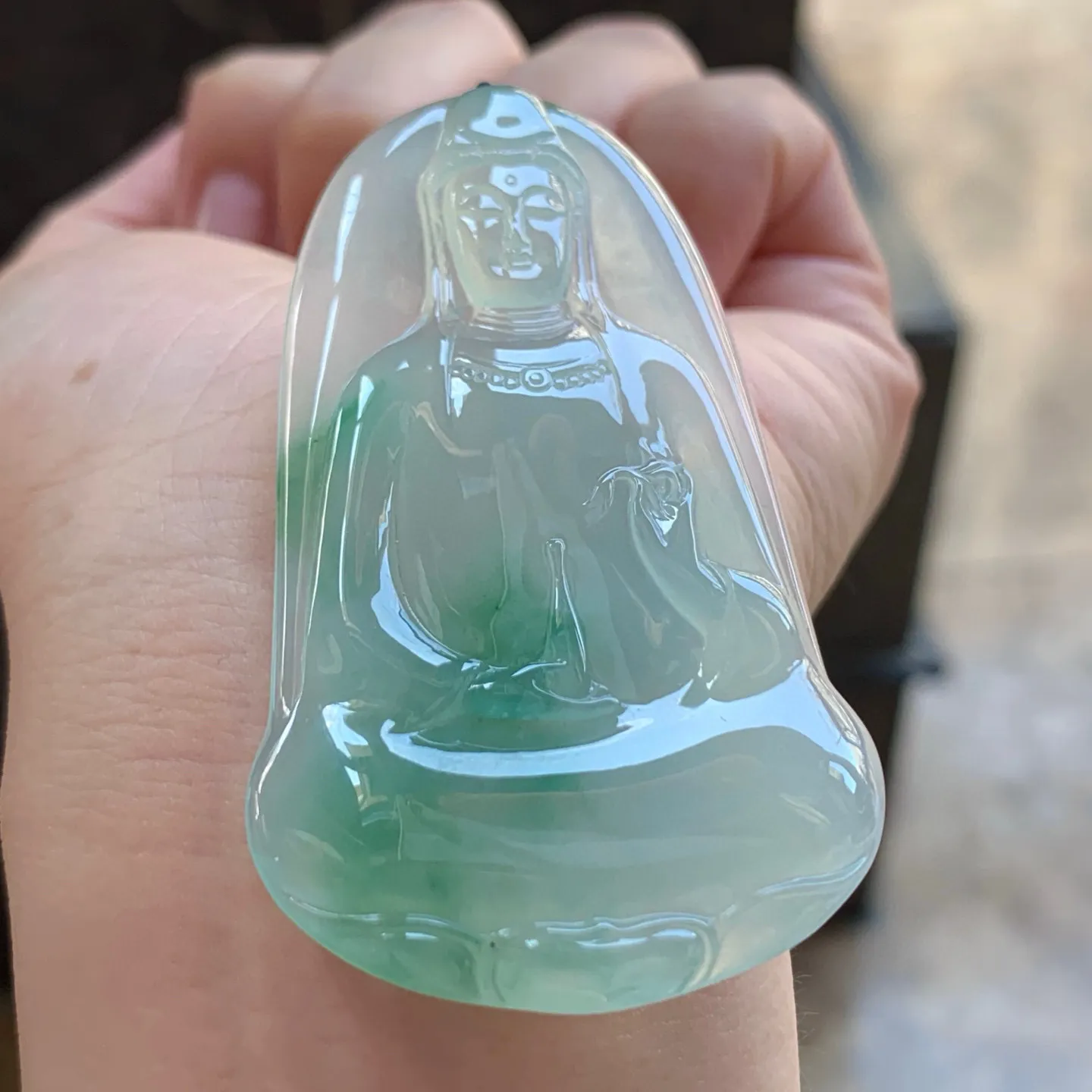 冰飘花如意观音
水润