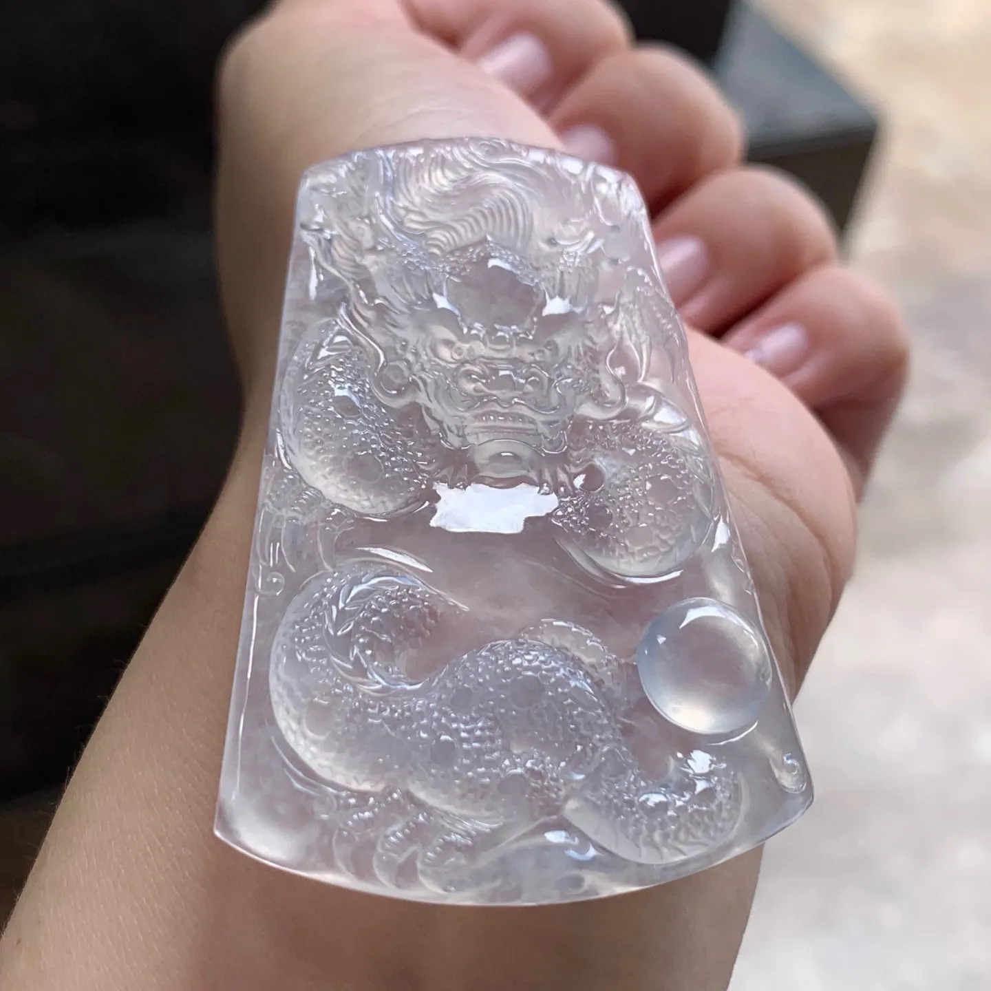 冰种龙牌
种好
