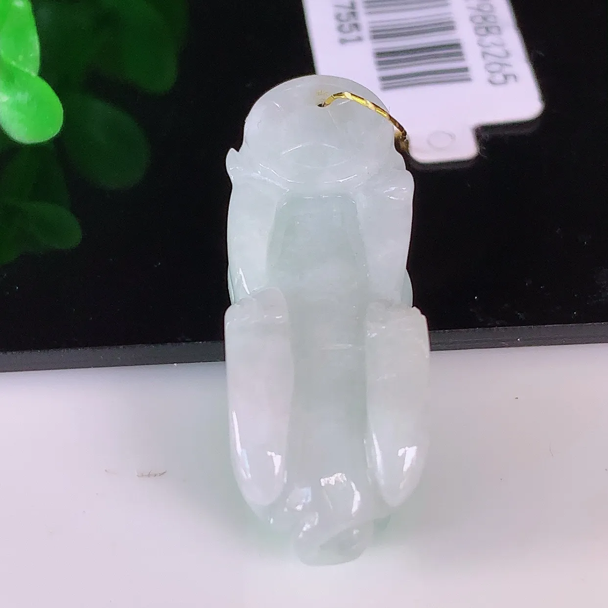 自然光实拍，冰润冰糯种飘阳绿翡翠招财貔貅吊坠，民间有“一摸貔貅运程旺盛，再摸貔貅财运滚滚，三摸貔貅平步青云 ”的美好祝愿。#35.21