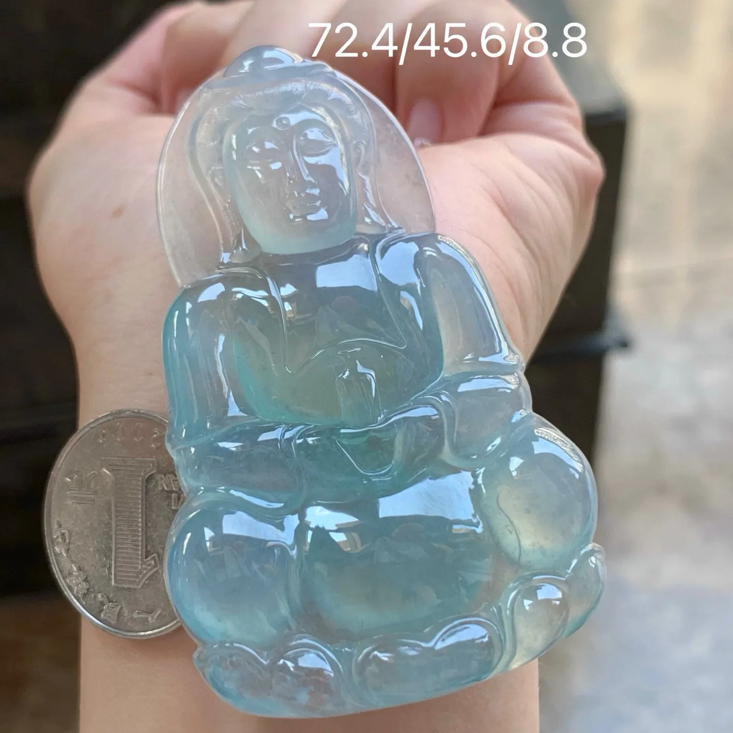 冰种观音
大气厚装品相好