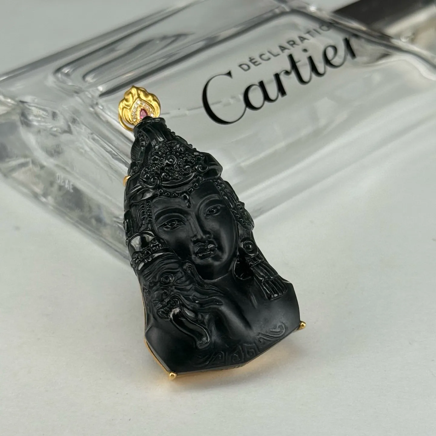精品18k墨翠扎基拉姆