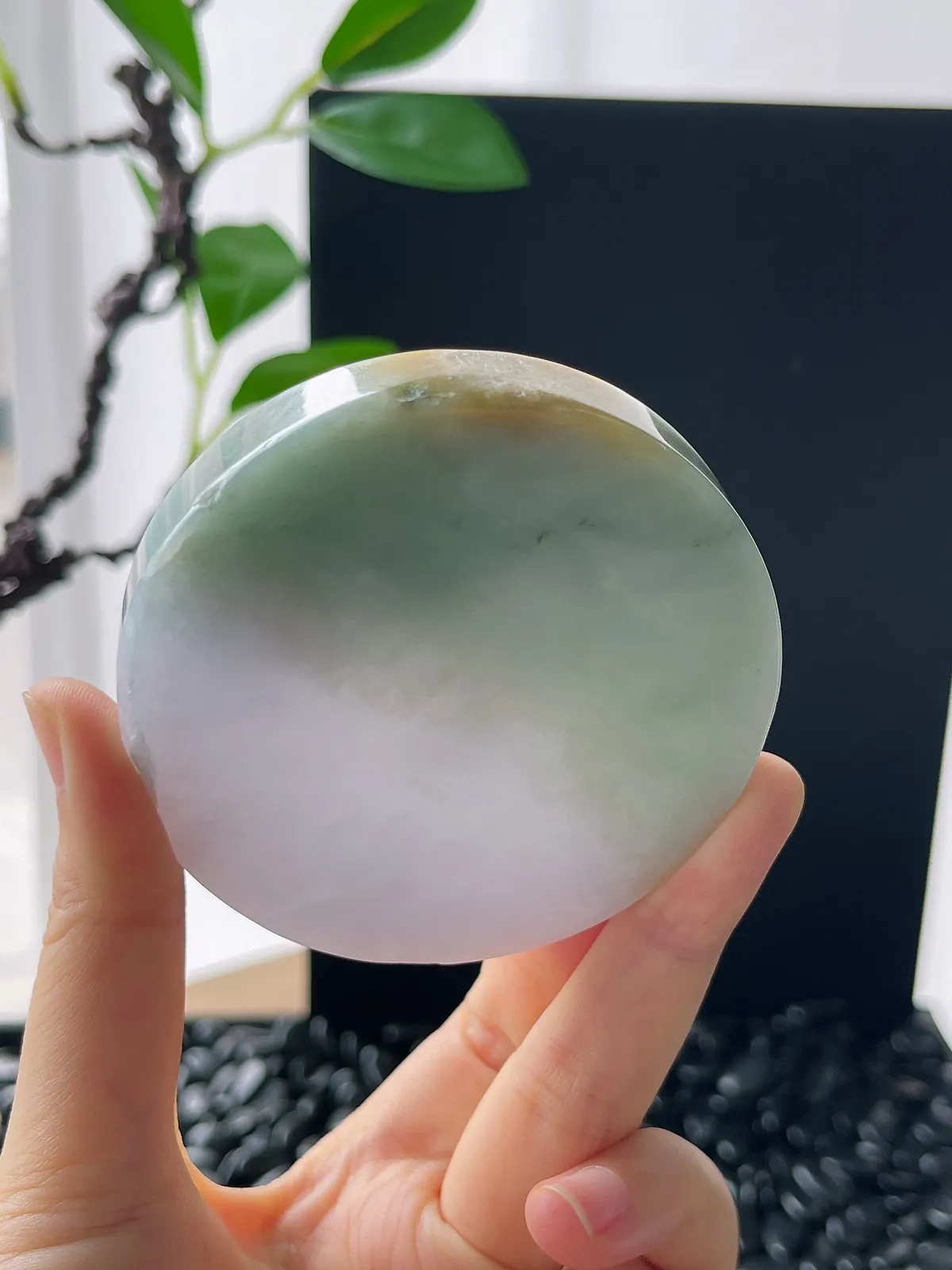 翡翠镯饼，⭕️正圈最大做56，圆条最大做52