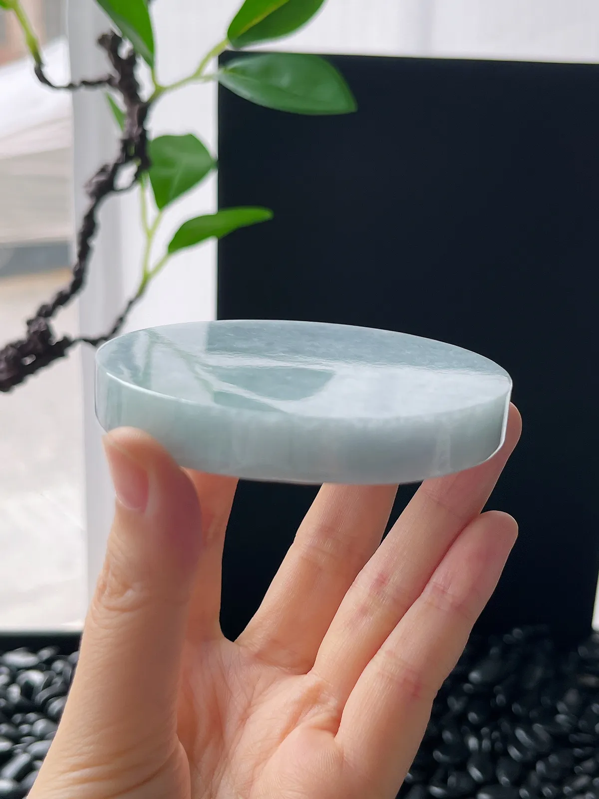 翡翠镯饼，⭕️正圈最大做56，圆条最大做52