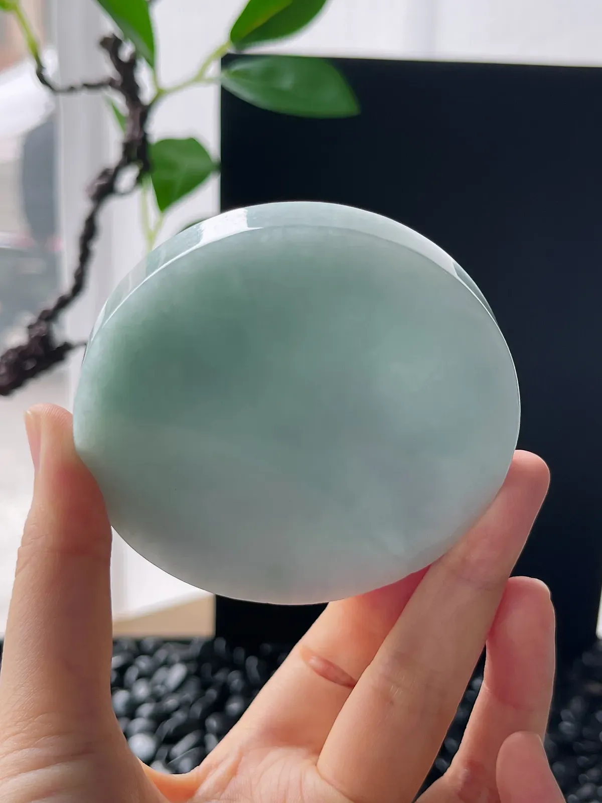 翡翠镯饼，⭕️正圈最大做56，圆条最大做52