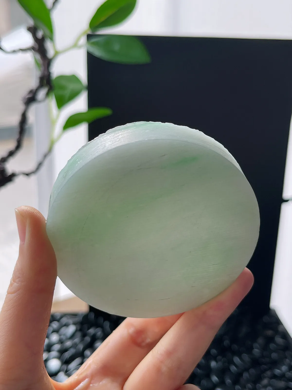 翡翠镯饼，⭕️正圈最大做54，圆条最大做50