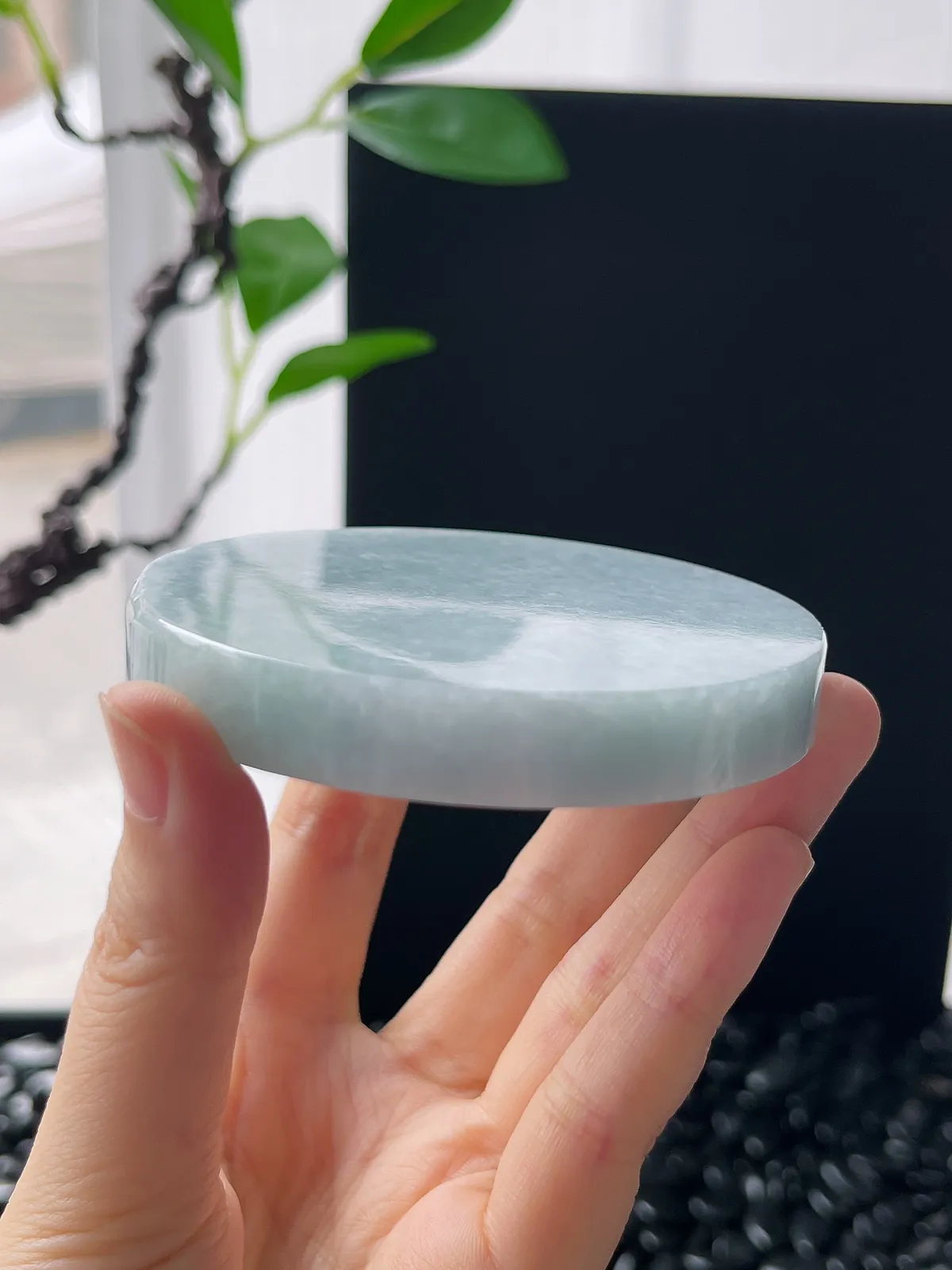 翡翠镯饼，⭕️正圈最大做56，圆条最大做52