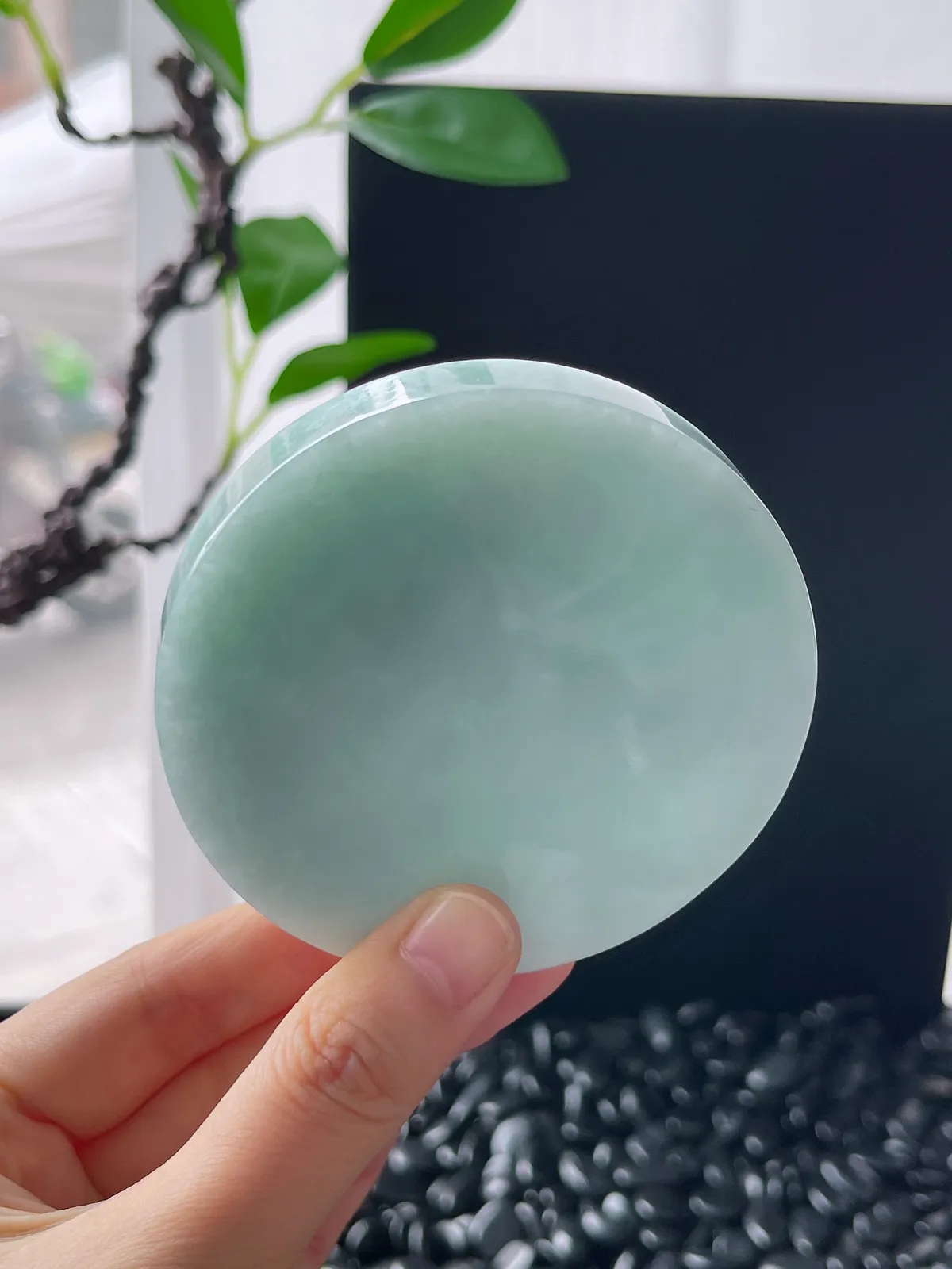 翡翠镯饼，⭕️正圈最大做56，圆条最大做52