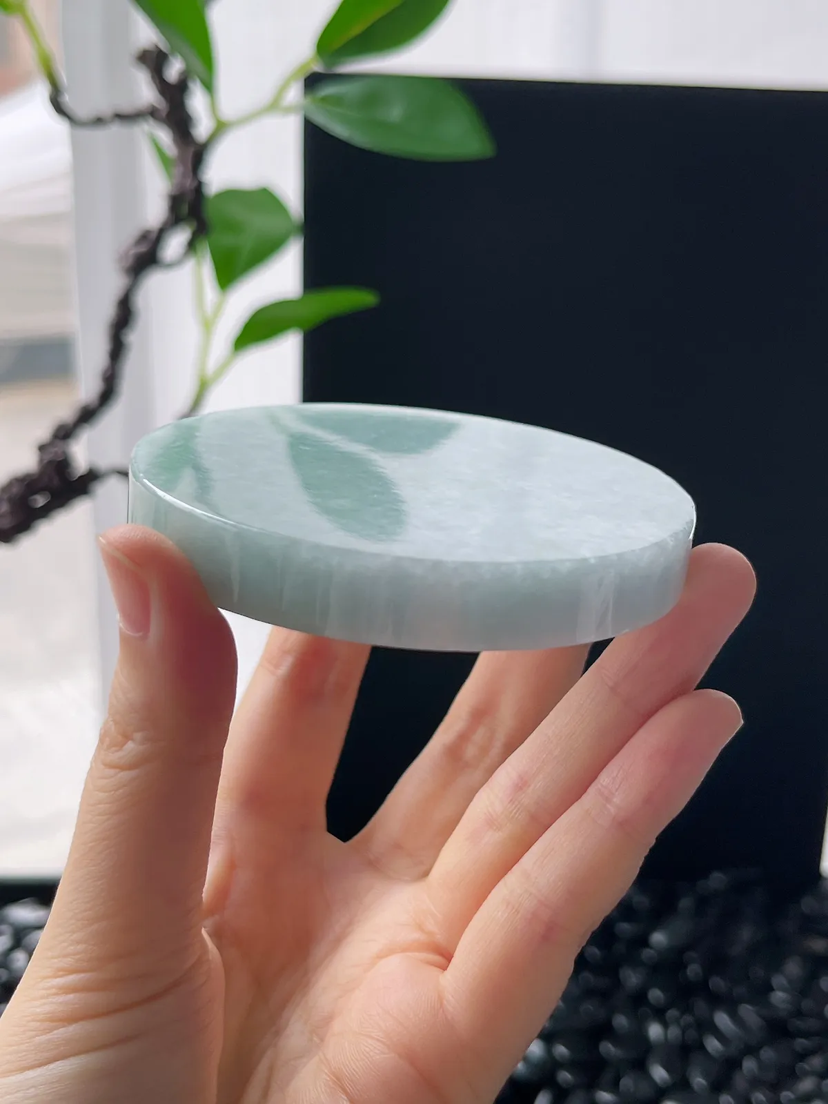 翡翠镯饼，⭕️正圈最大做56，圆条最大做52