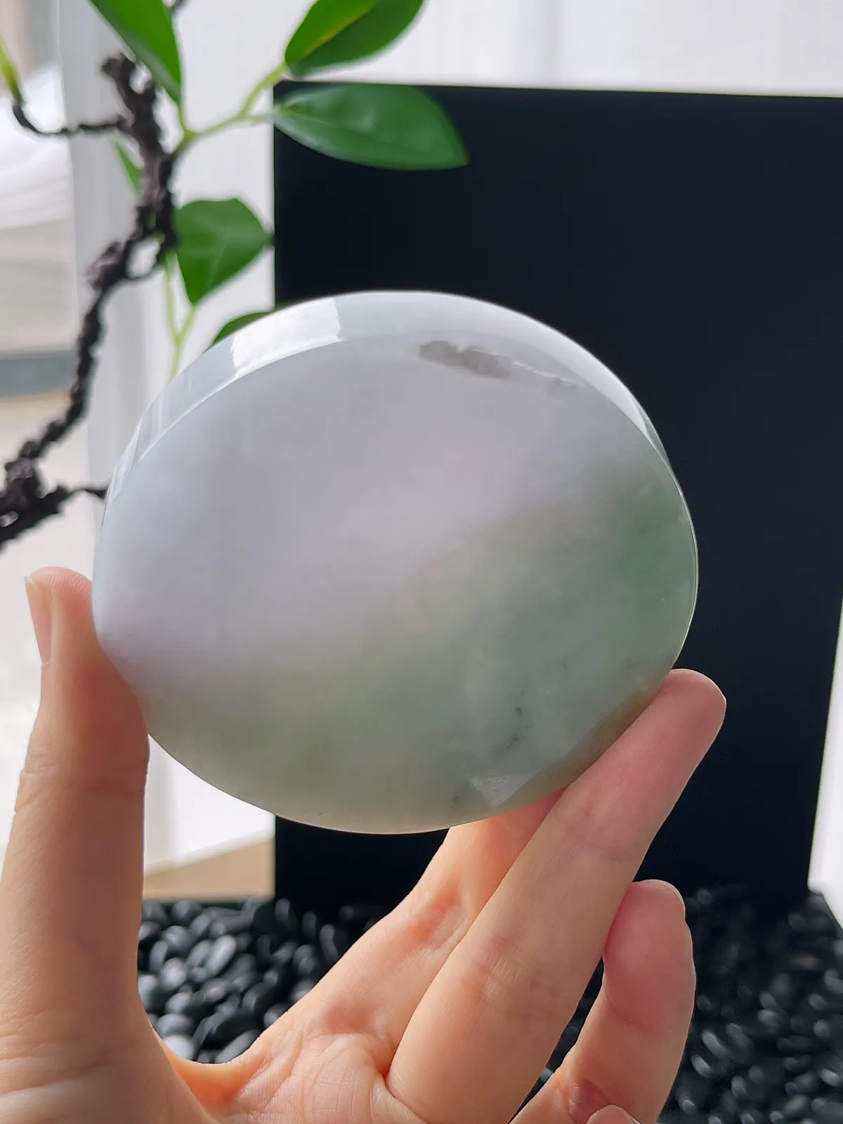 翡翠镯饼，⭕️正圈最大做56，圆条最大做52