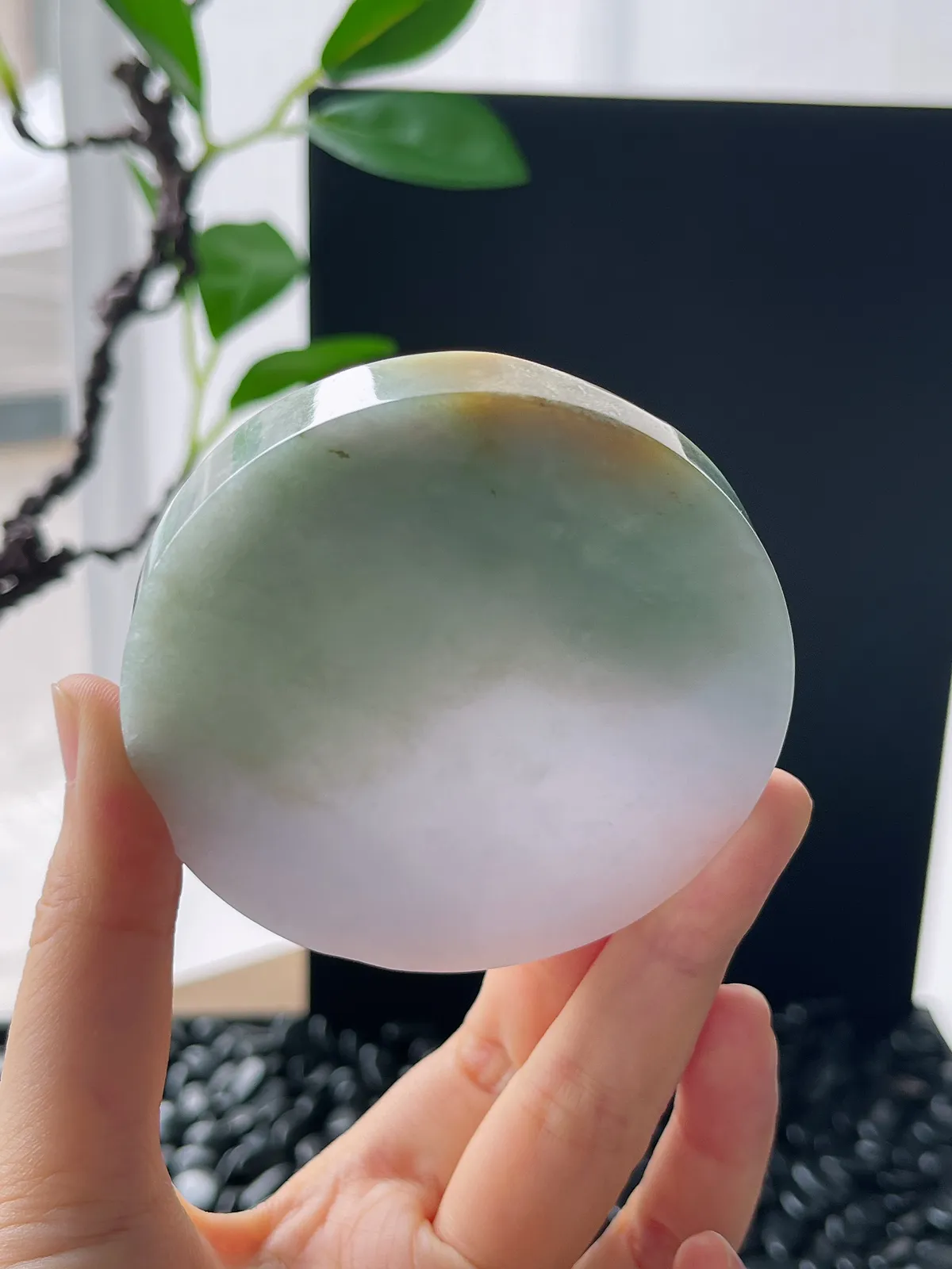 翡翠镯饼，⭕️正圈最大做56，圆条最大做52