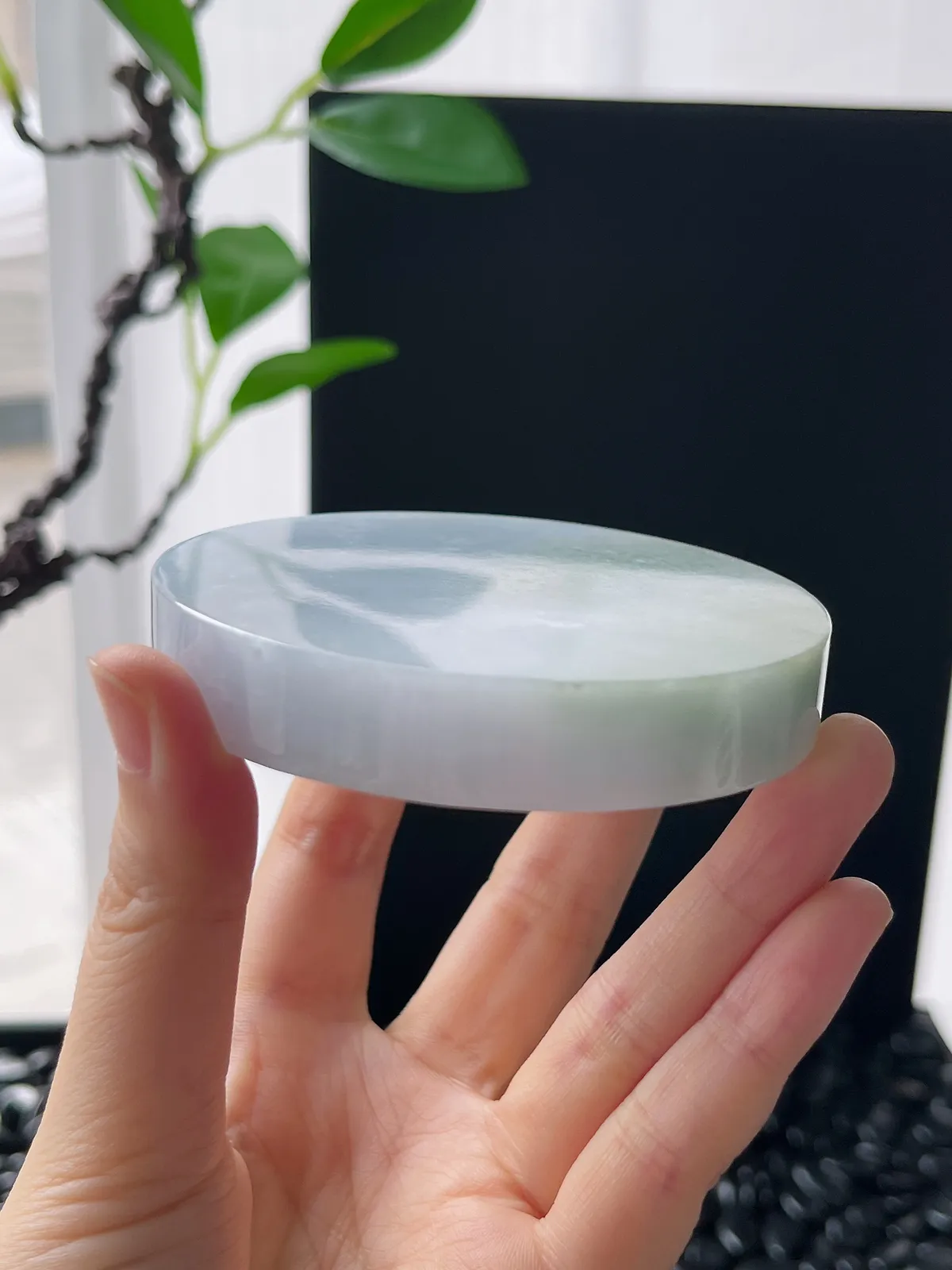 翡翠镯饼，⭕️正圈最大做57，圆条最大做53