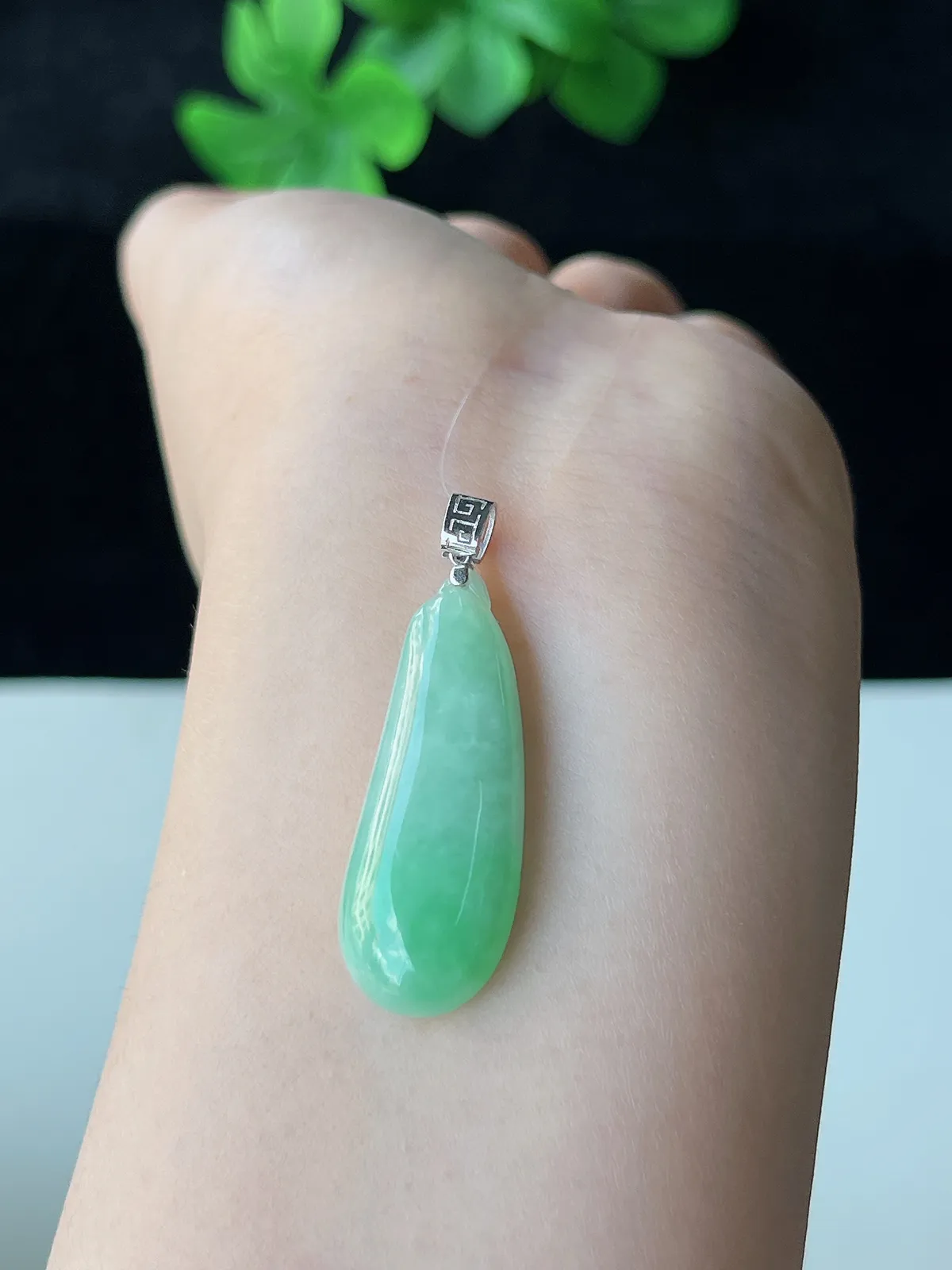 翡翠糯化种浅绿色福瓜