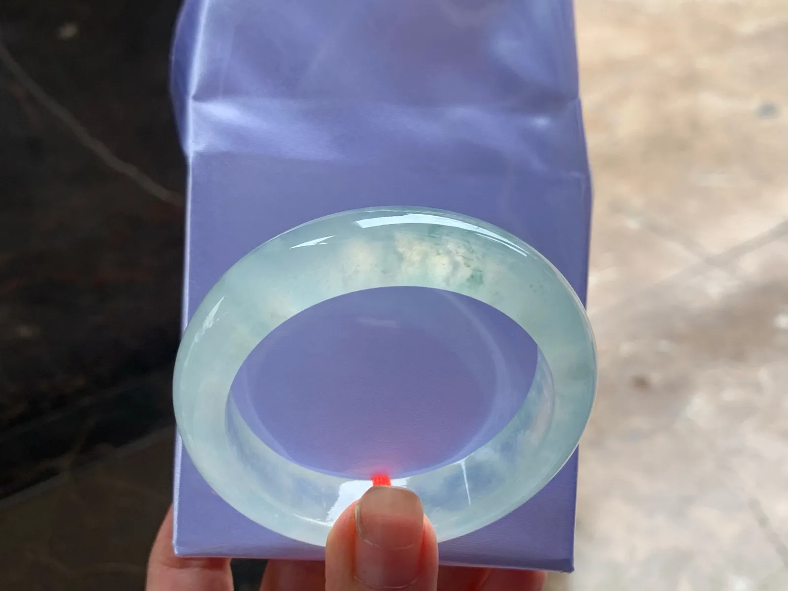 冰种手镯
种老52.2/14/8.8mm