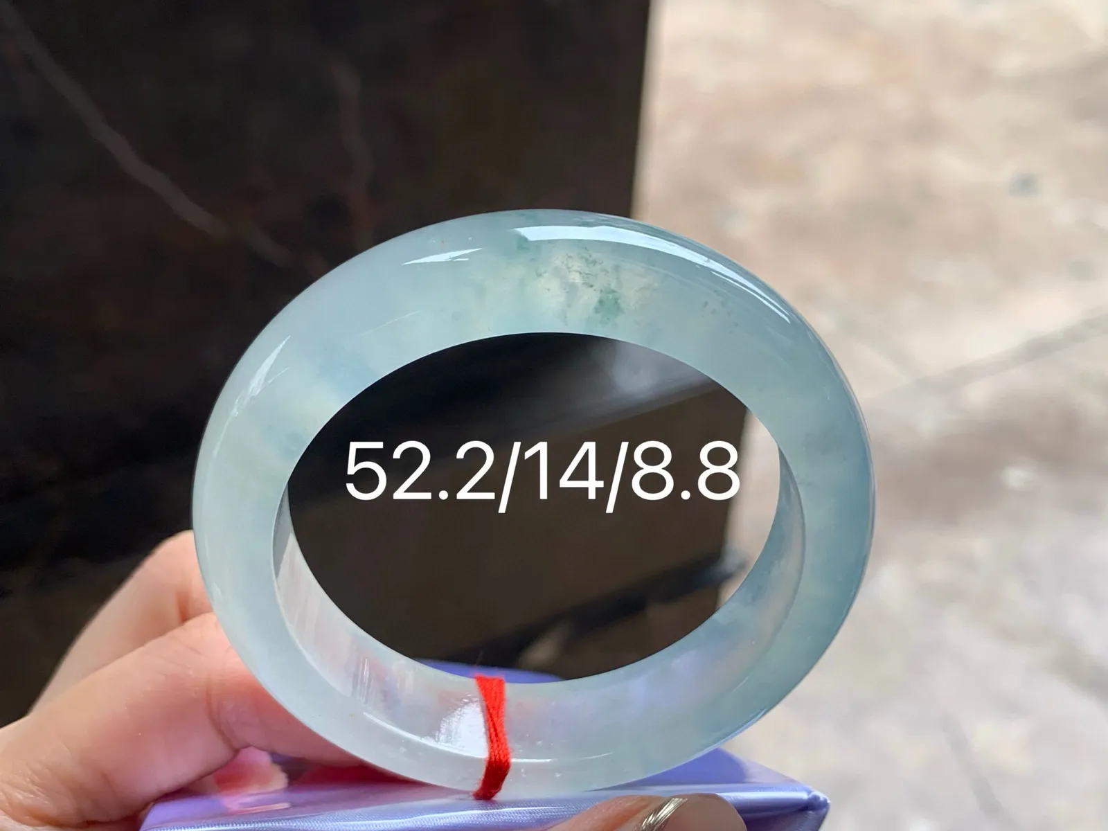 冰种手镯
种老52.2/14/8.8mm