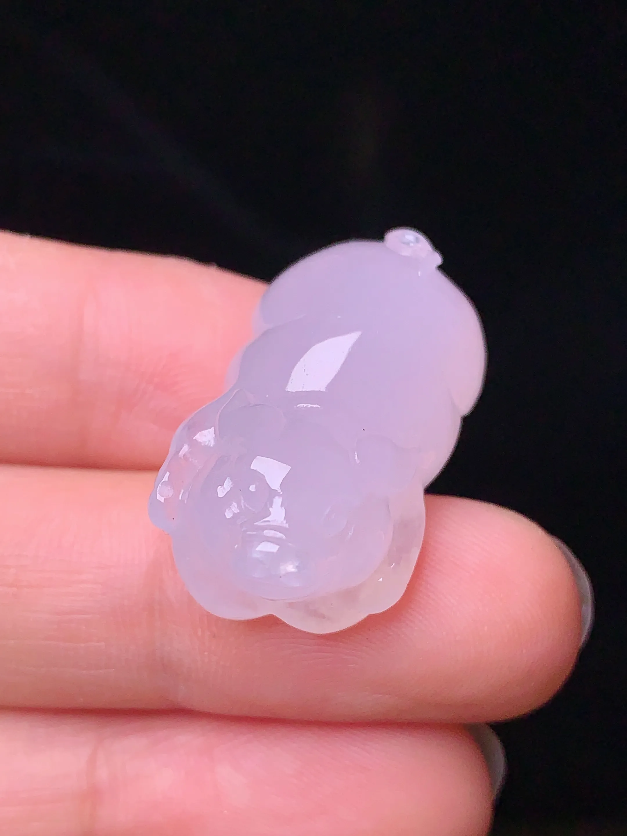 生肖猪吊坠 玉质细腻 水润亮眼  整体尺寸28.3*14.5*10.8