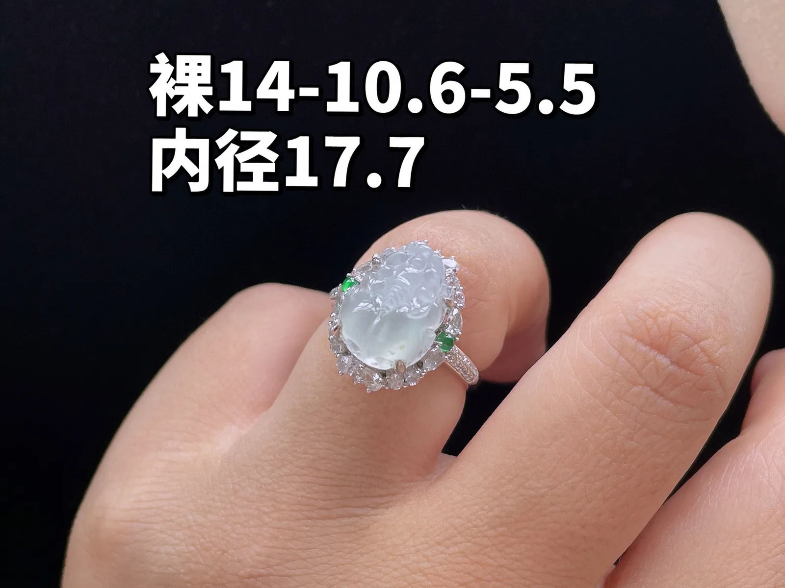 18K 冰种·貔貅戒指

裸14-10.6-5.5
内径17.7