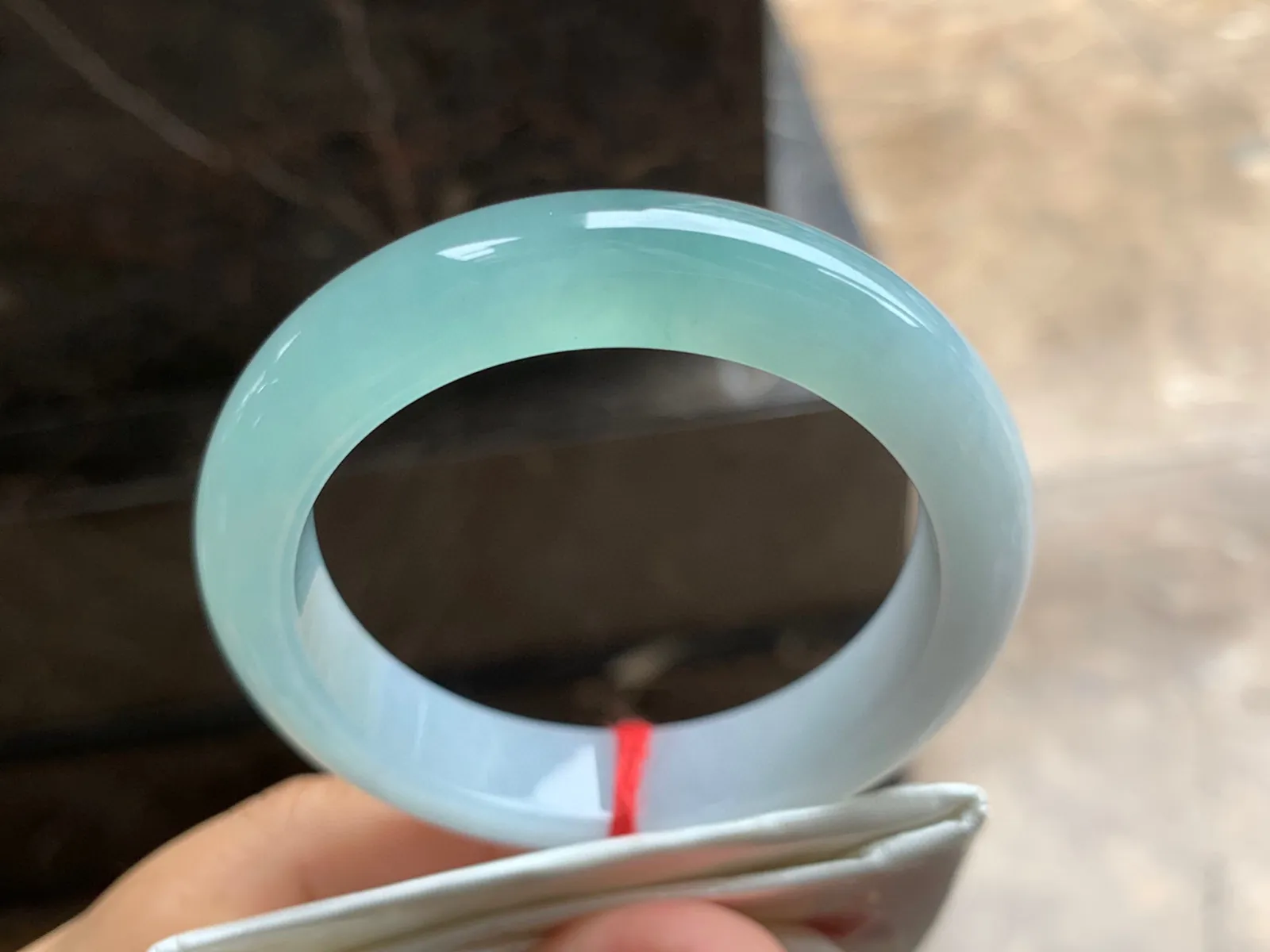 52.5-12-8.5mm
晴水手镯 半山半水