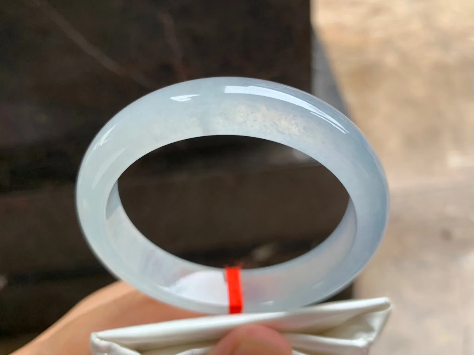 53-12.5-9mm
冰种手镯 冰透起光 干净